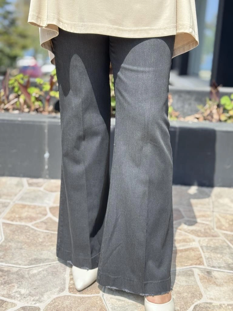 Misswhence İspanyol Paça Kot Pantolon 37119