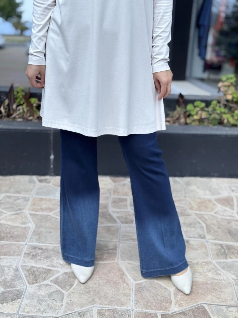 Misswhence İspanyol Paça Kot Pantolon 37119