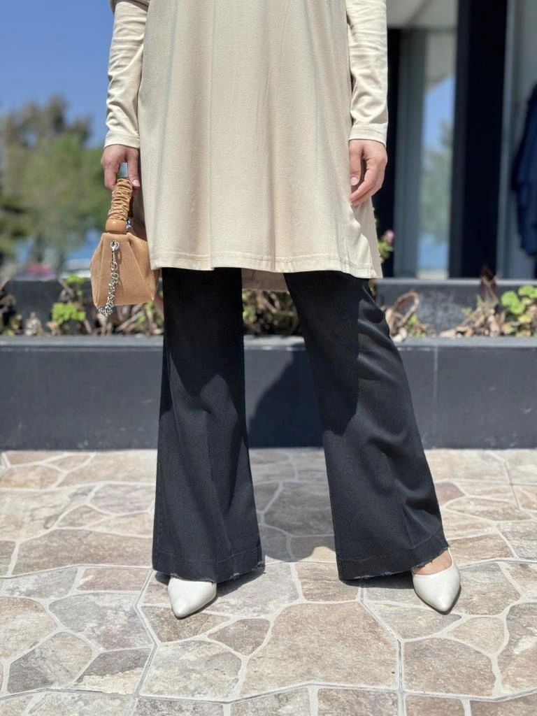 Misswhence İspanyol Paça Kot Pantolon 37119