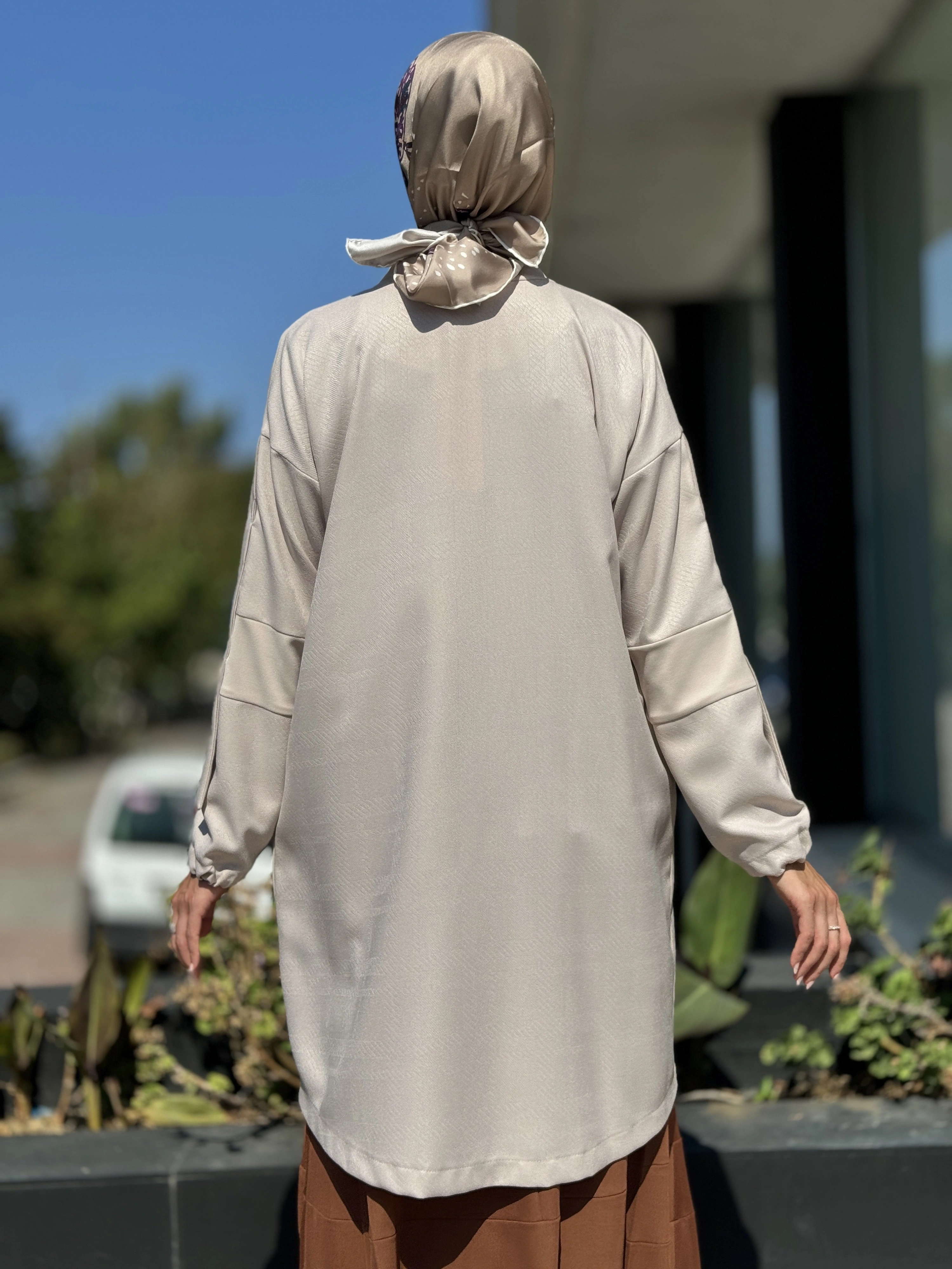 Misswhence Mevsimlik Fermuarlı Gömlek Ceket 36407