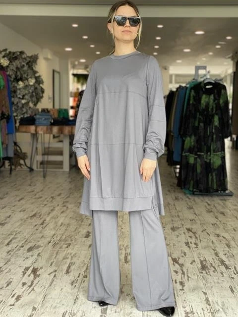 Misswhence Önü Dikişli Bambu Pantolon 33100