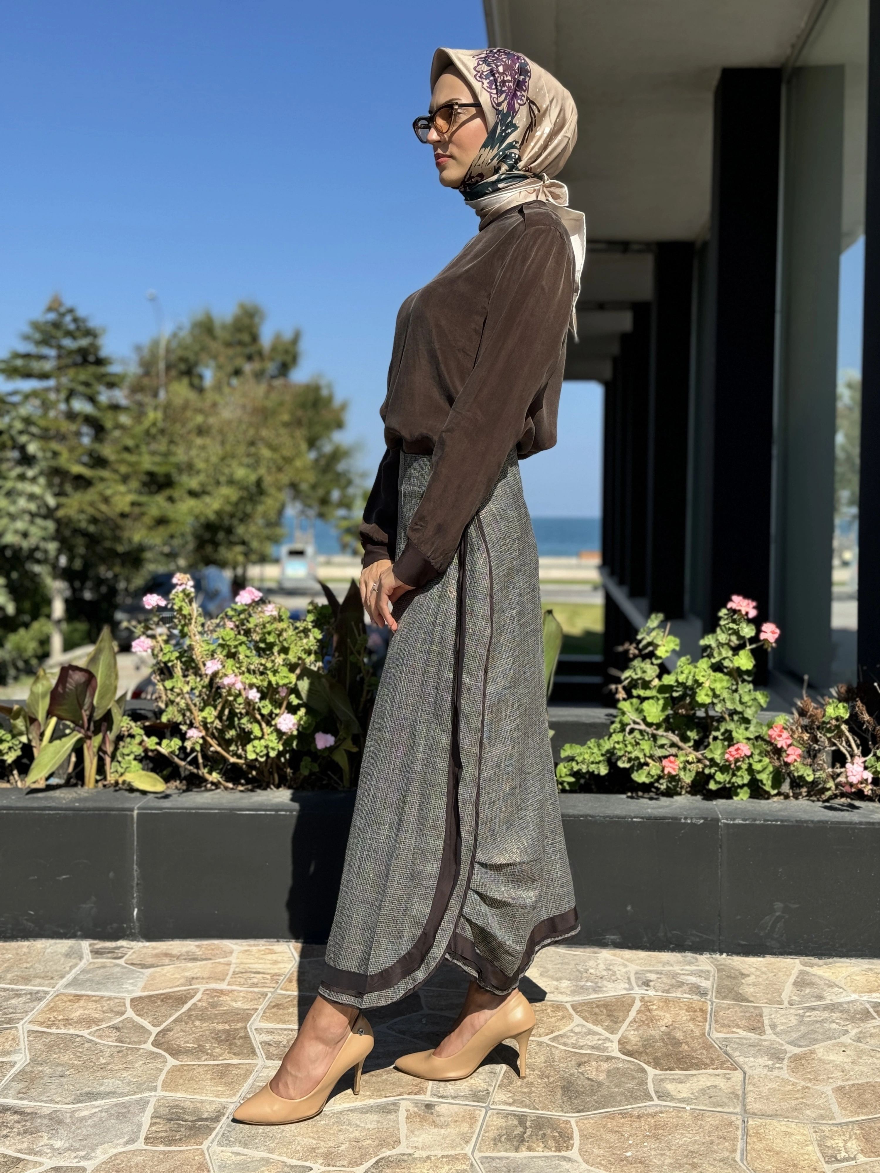 Misswhence Pötikare Desenli Etek 36902