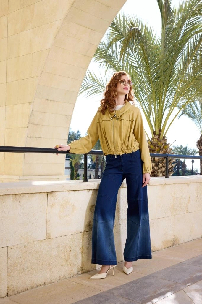 Misswhence Renk Geçişli Likralı Tensel Kot Pantolon 37100