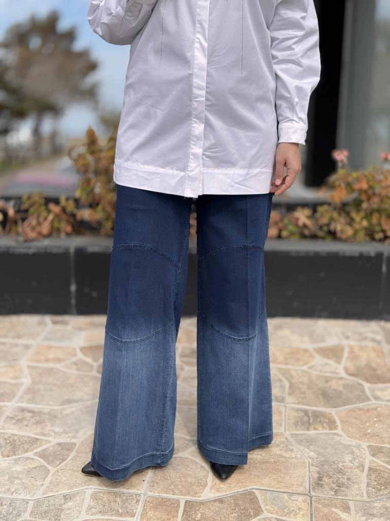 Misswhence Renk Geçişli Likralı Tensel Kot Pantolon 37100