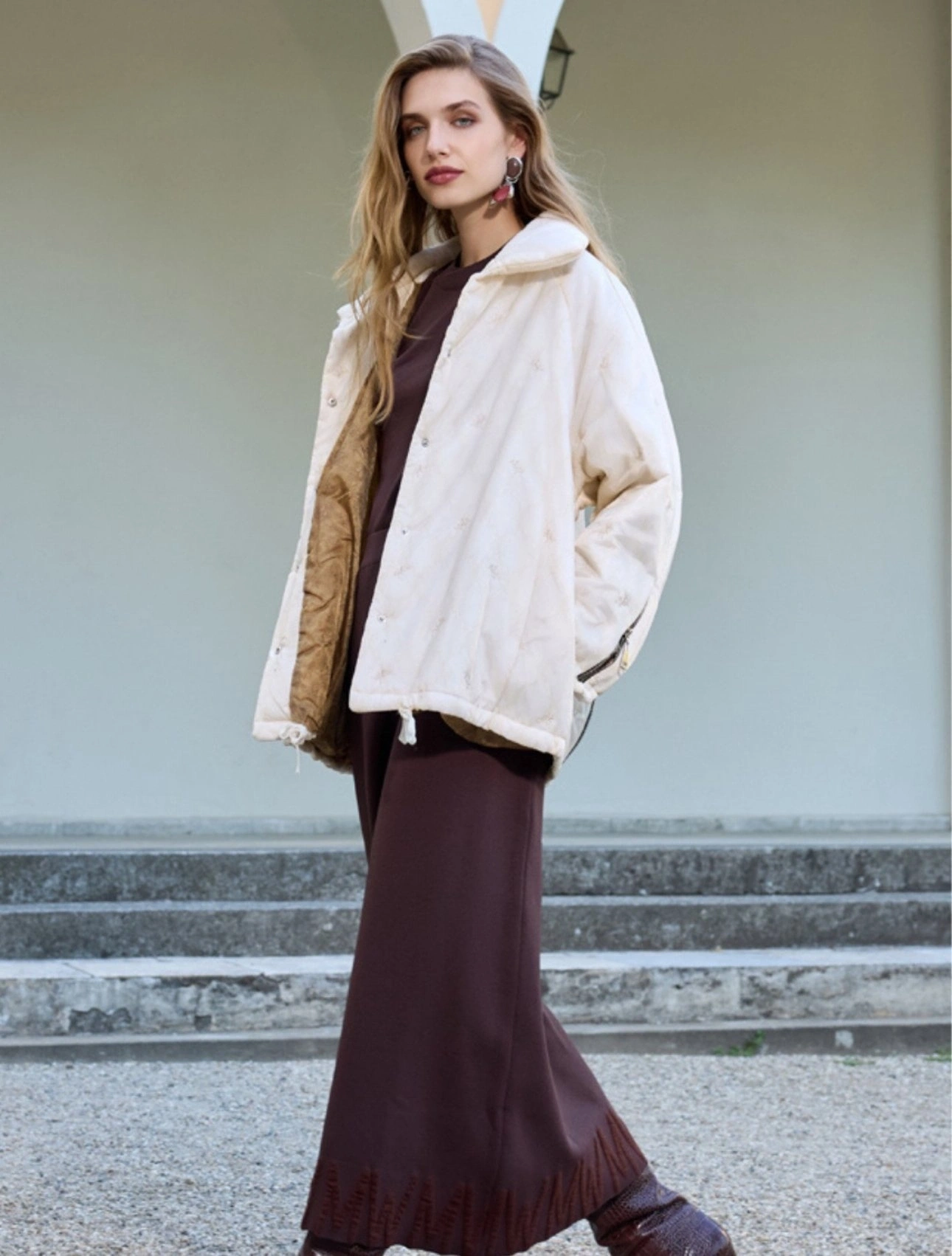 Misswhence Renkli Astarlı Ceket/ Kap 36408