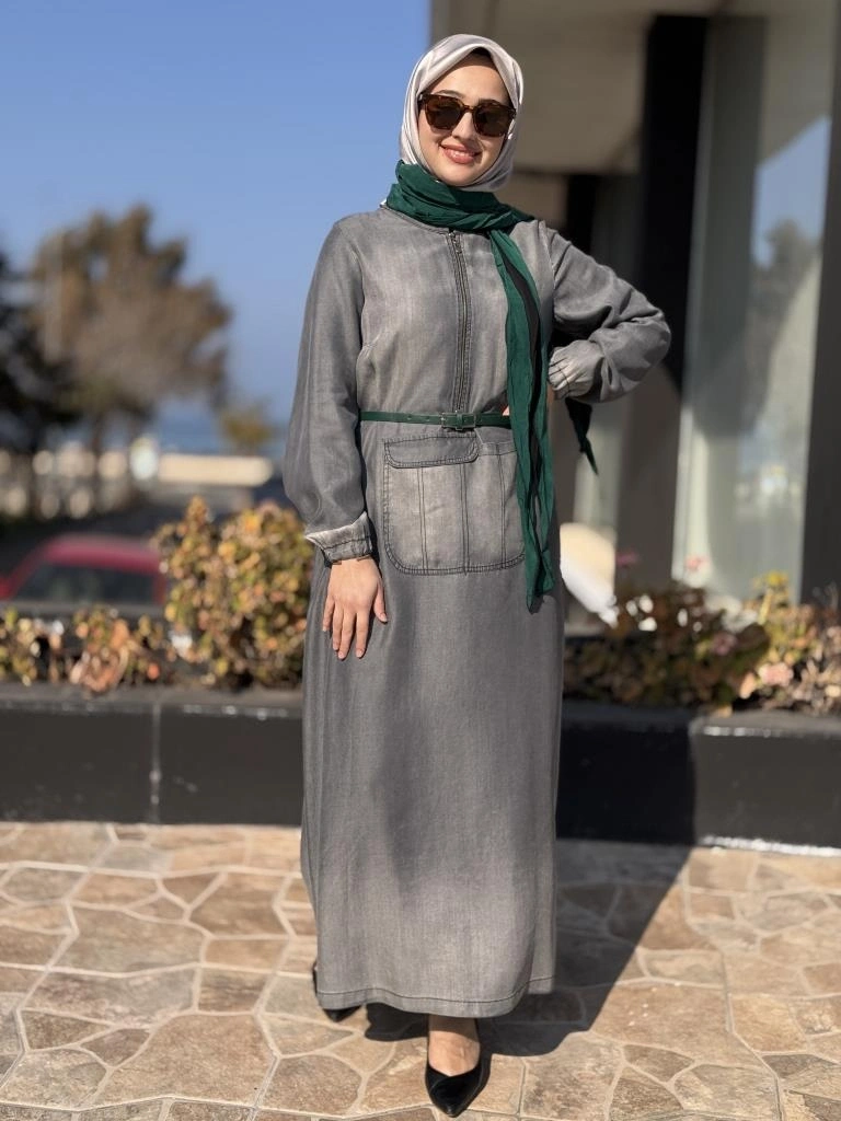 Misswhence Tencel Kot Elbise 37804