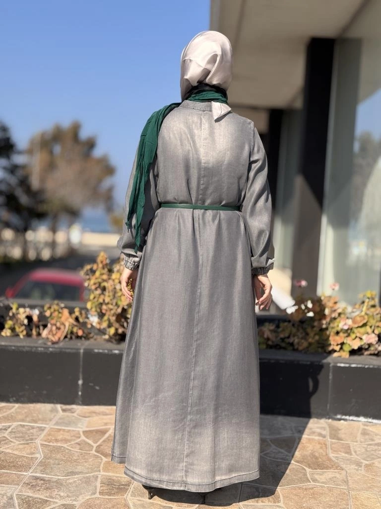 Misswhence Tencel Kot Elbise 37804