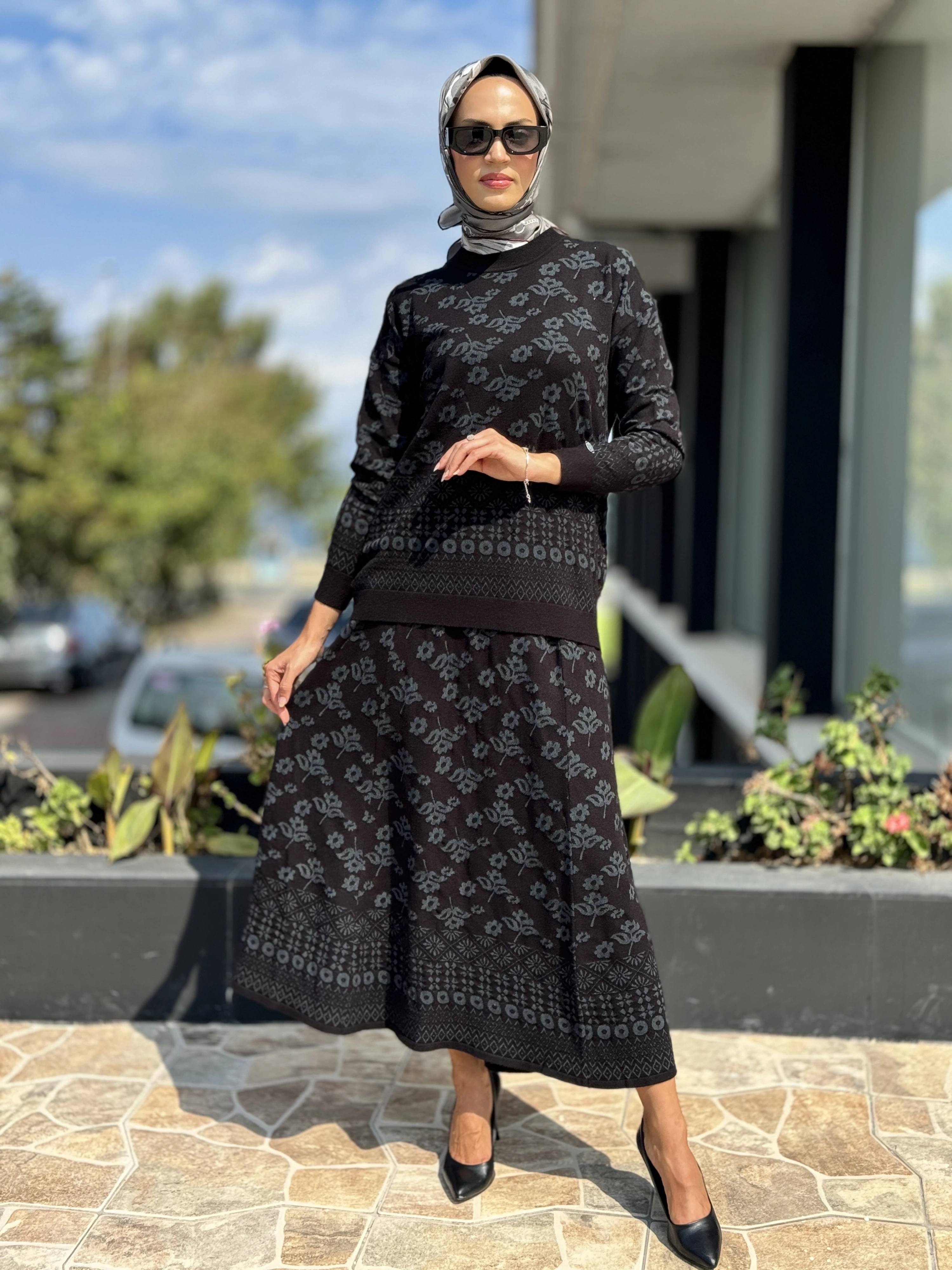 Misswhence Triko Etek Bluz Takım MİSS252