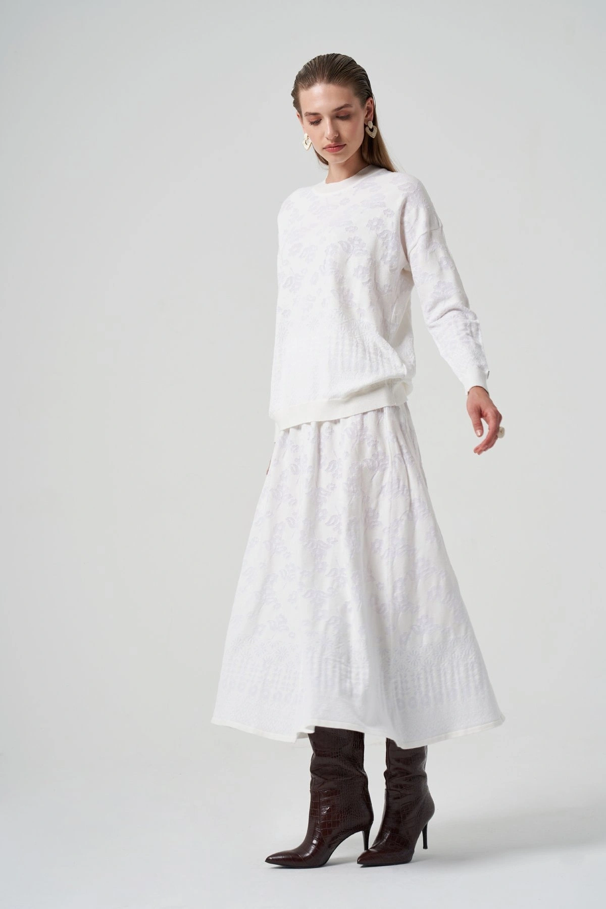 Misswhence Triko Etek Bluz Takım MİSS252