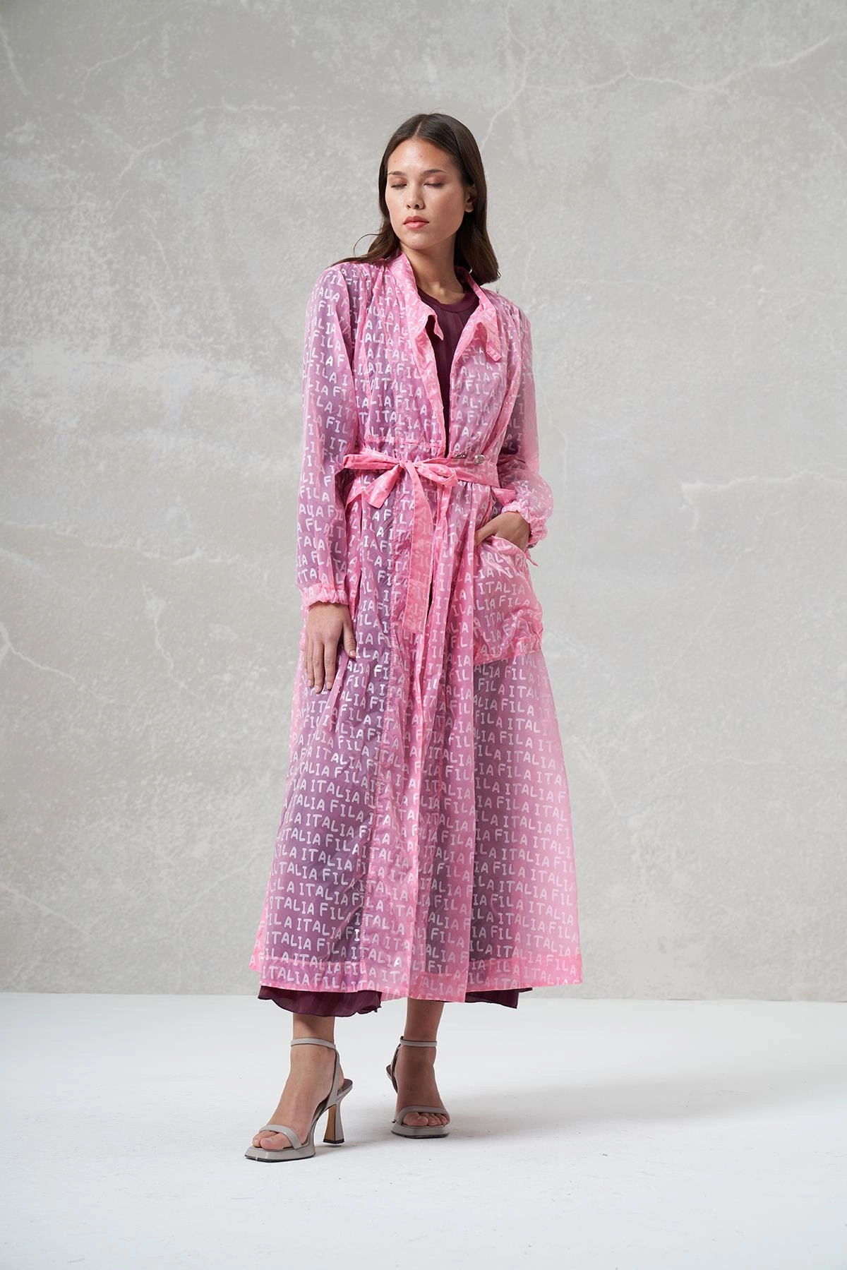 Misswhence Yumuşak Doku Rayon Baskılı Kap 35400