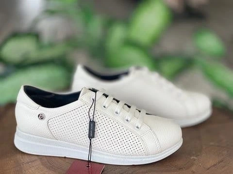Pierre Cardin Bağcıklı Beyaz Sneaker Kadın Ayakkabı 52245