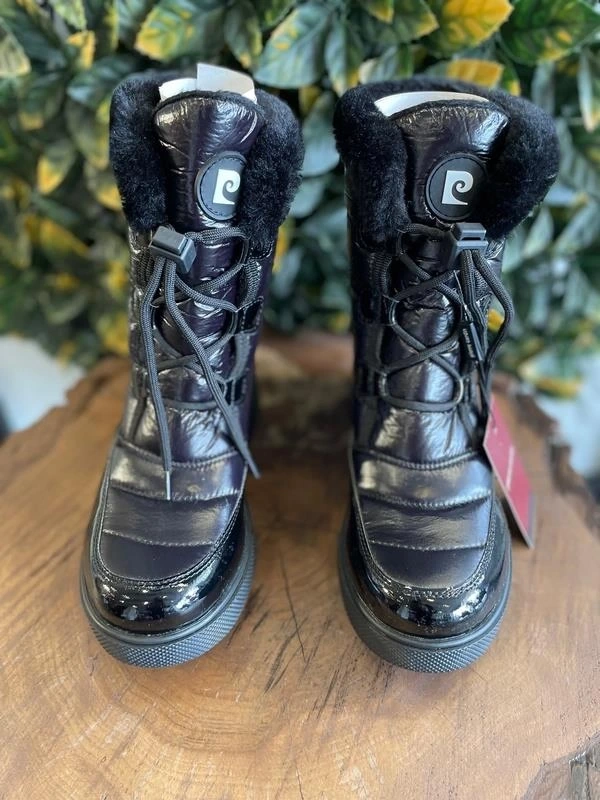 Pierre Cardin Siyah Rugan Bağcıklı Bot 52595