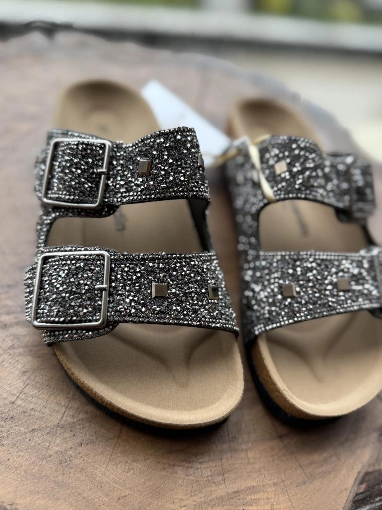 Pierre Cardin Taş Detaylı Tokula Terlik PC7552