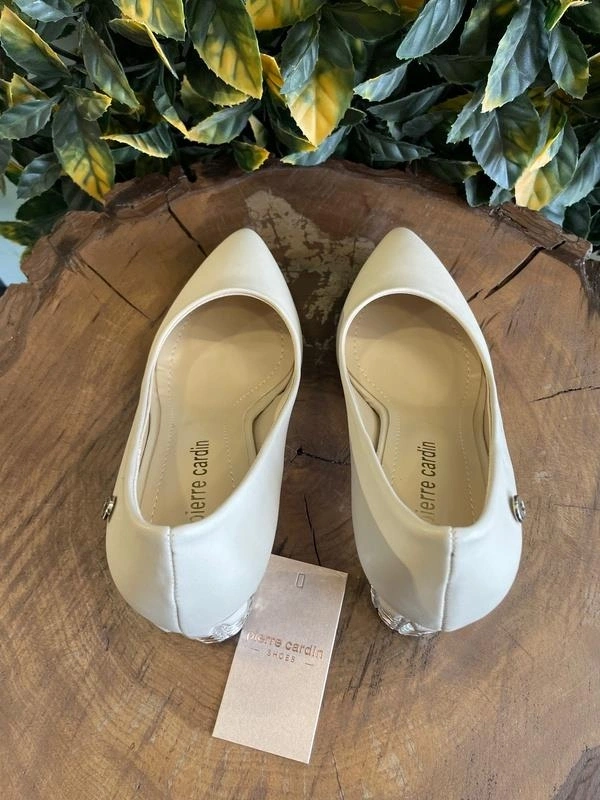 Pierre Cardin Topuğu Taşlı Kırışık Ayakkabı PC51201