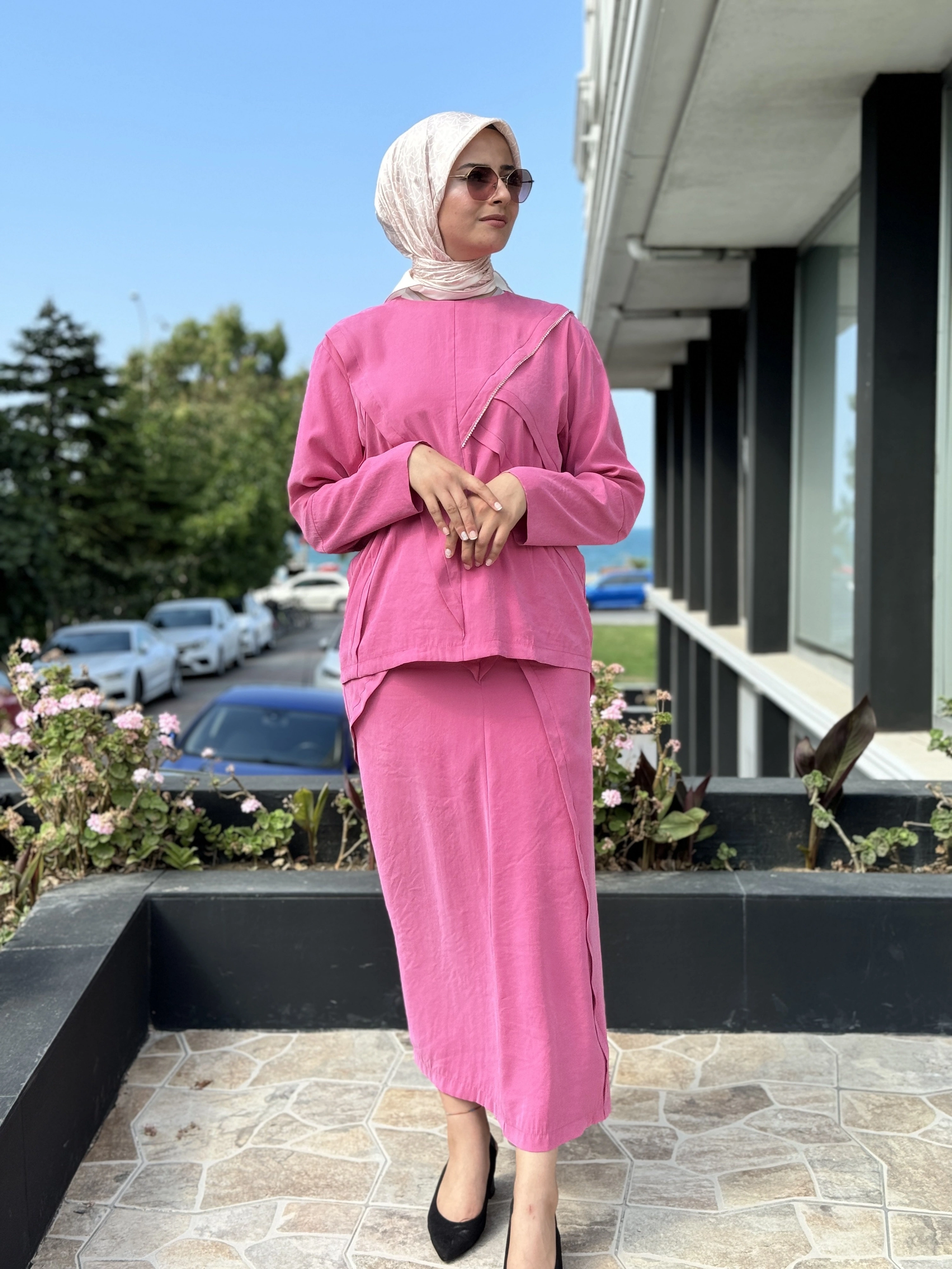 Qupra Bluz Etek Takım QAY62011