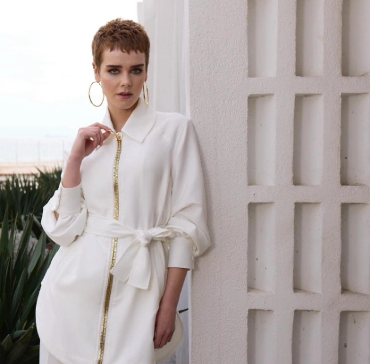 Qupra Fermuarlı Ceket  Pantolon Takım QAY62097