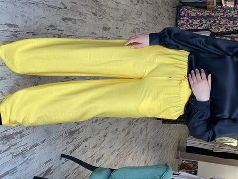 SAİSEİ Beli Lastikli Viscon Cepli Palazzo Pantolon