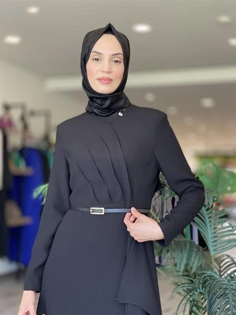 SENNA Fame Siyah Abiye Elbise 3009S23