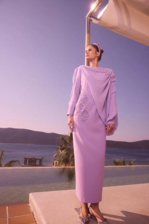 SENNA Peony Tesettür Abiye Elbise SD2530016