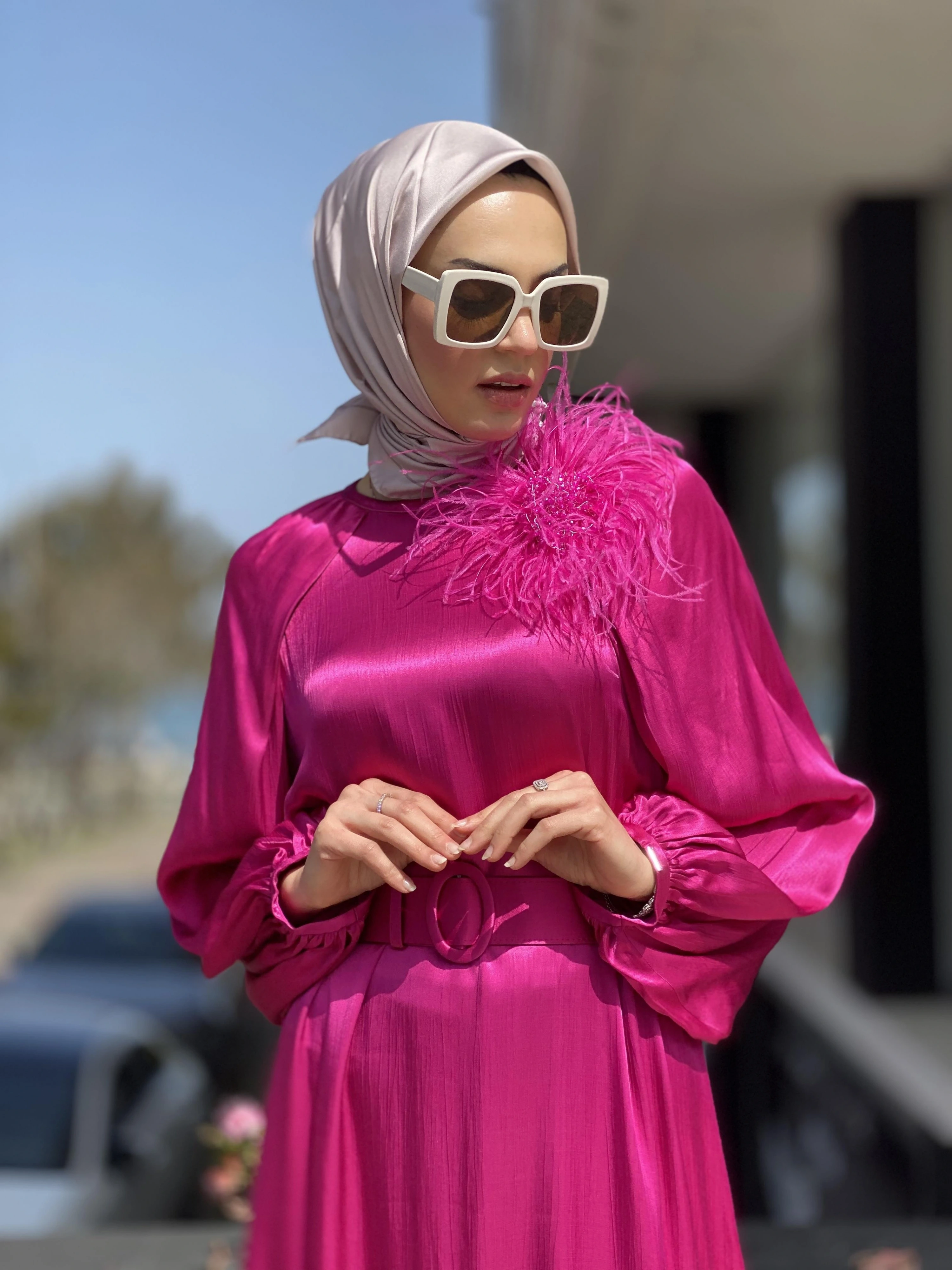 SENNA Rosana Dress Tesettür Abiye SD30040