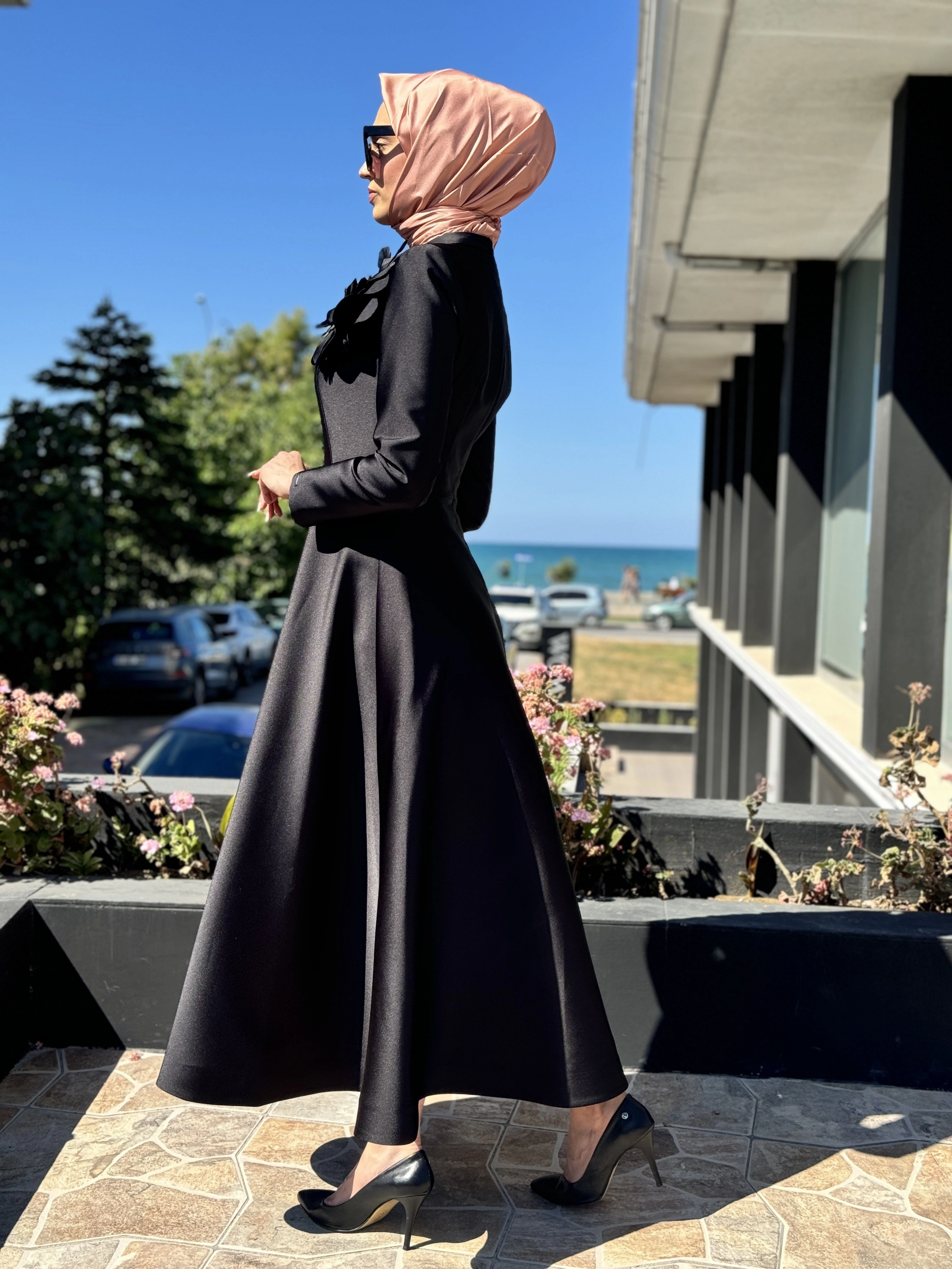 SENNA Rosebud Dress Tesettür Abiye SD30001