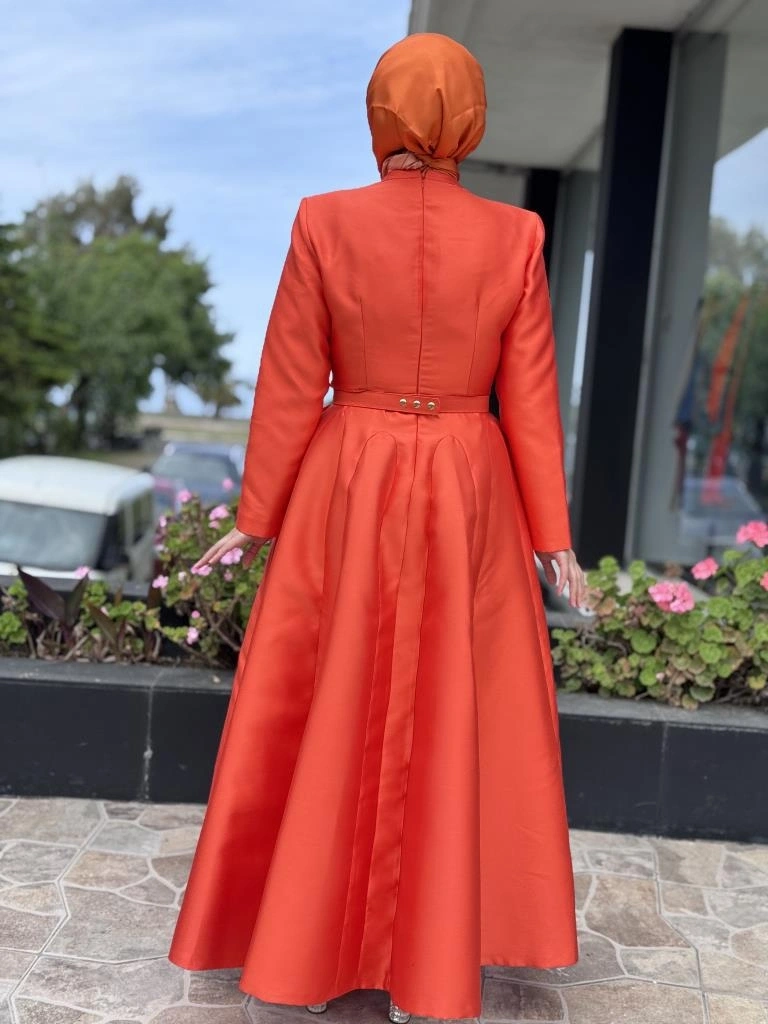 SENNA Scarlet Tesettür Abiye Dress SD2530003