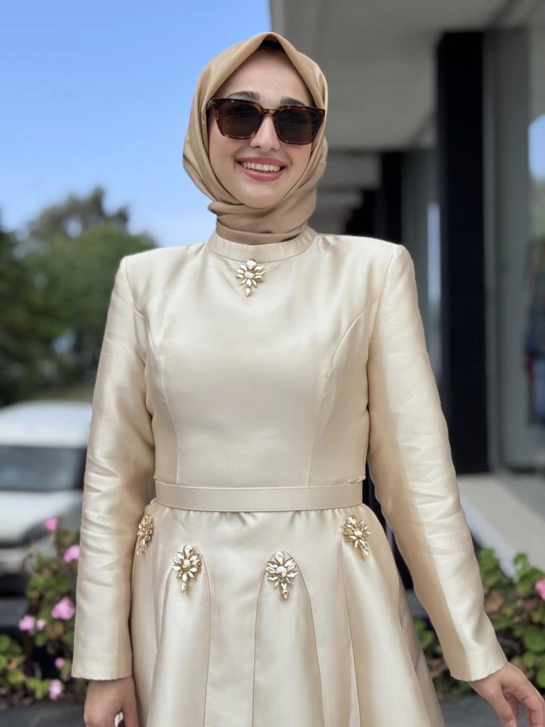 SENNA Scarlet Tesettür Abiye Dress SD2530003