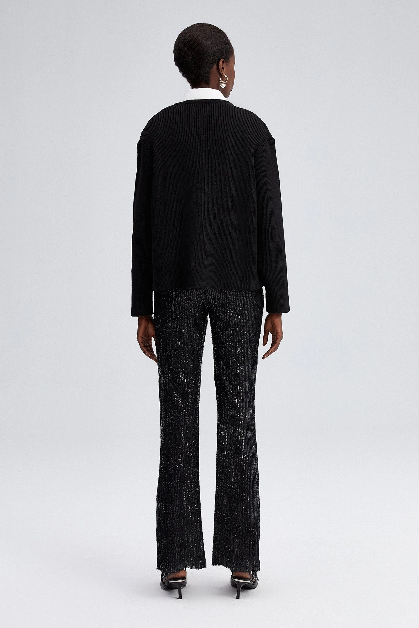 Touche Gold Düğmeli Kısa Triko Hırka 23F1R0059