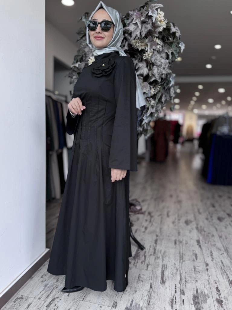 Vuu Önü Arka Pensli Elbise 25SSV4014