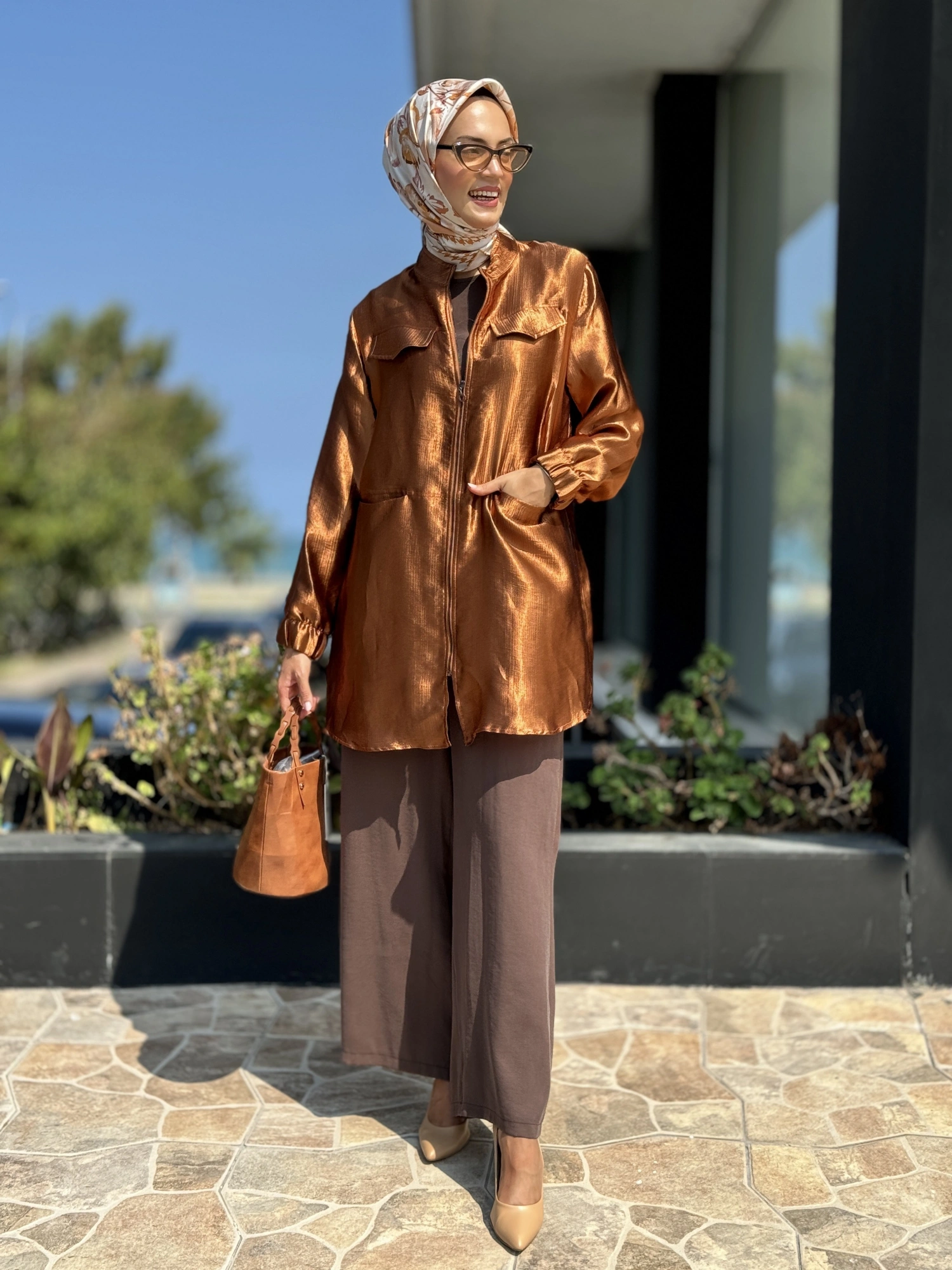 Almarwah Ceket Tunik Pantolon 3lü Takım 202641