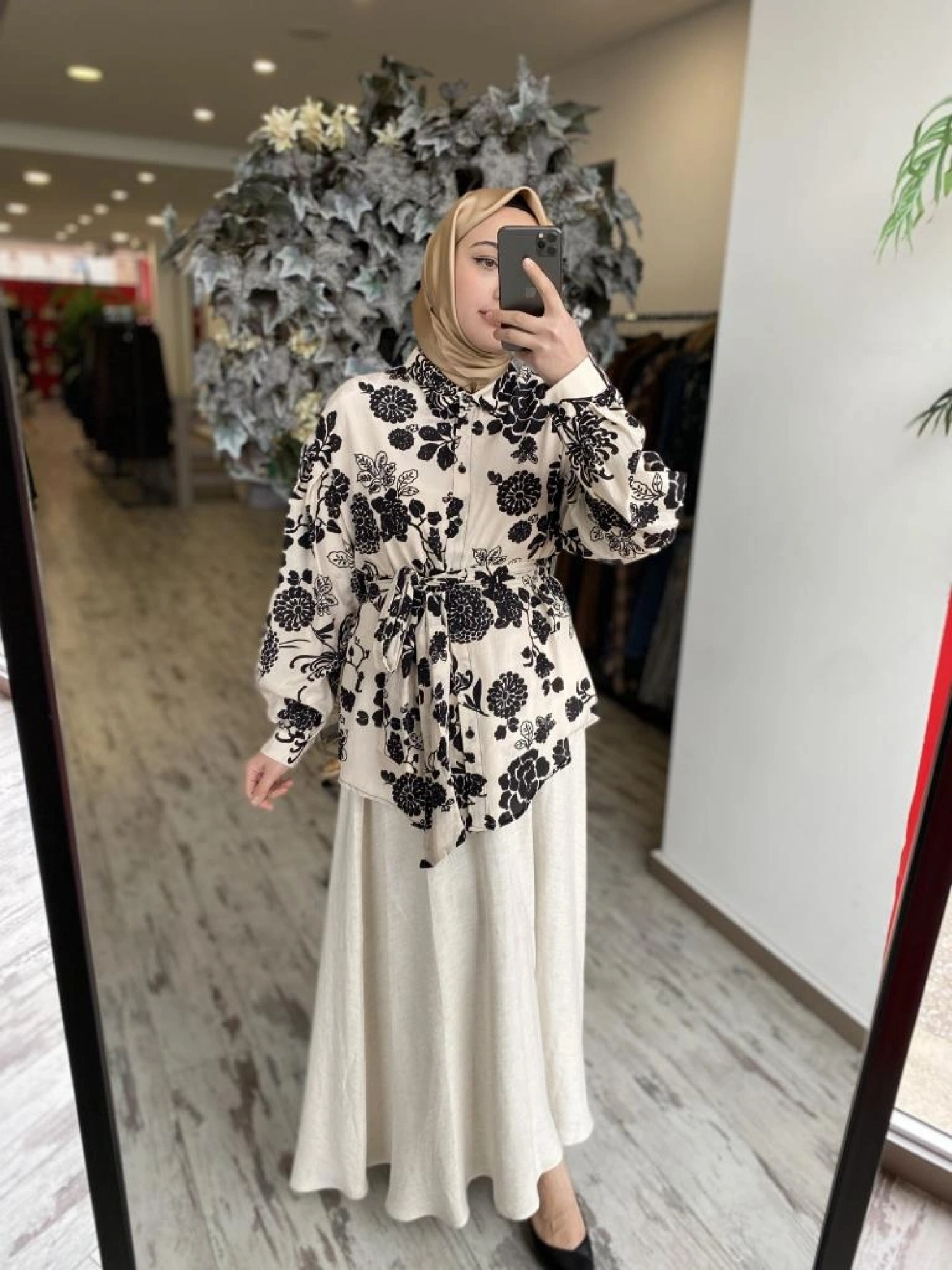 Almarwah Desenli Gömlek 101983