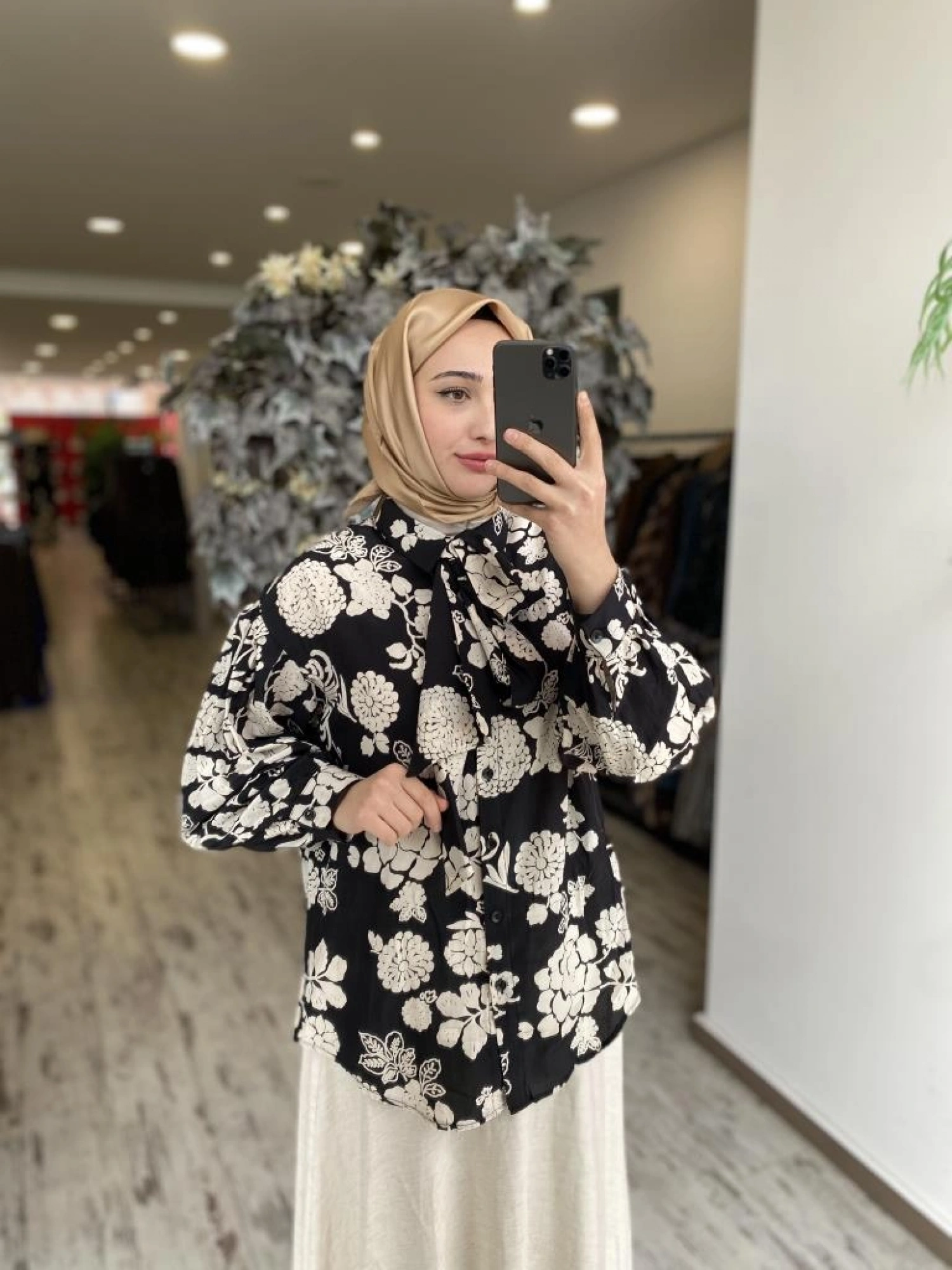 Almarwah Desenli Gömlek 101983