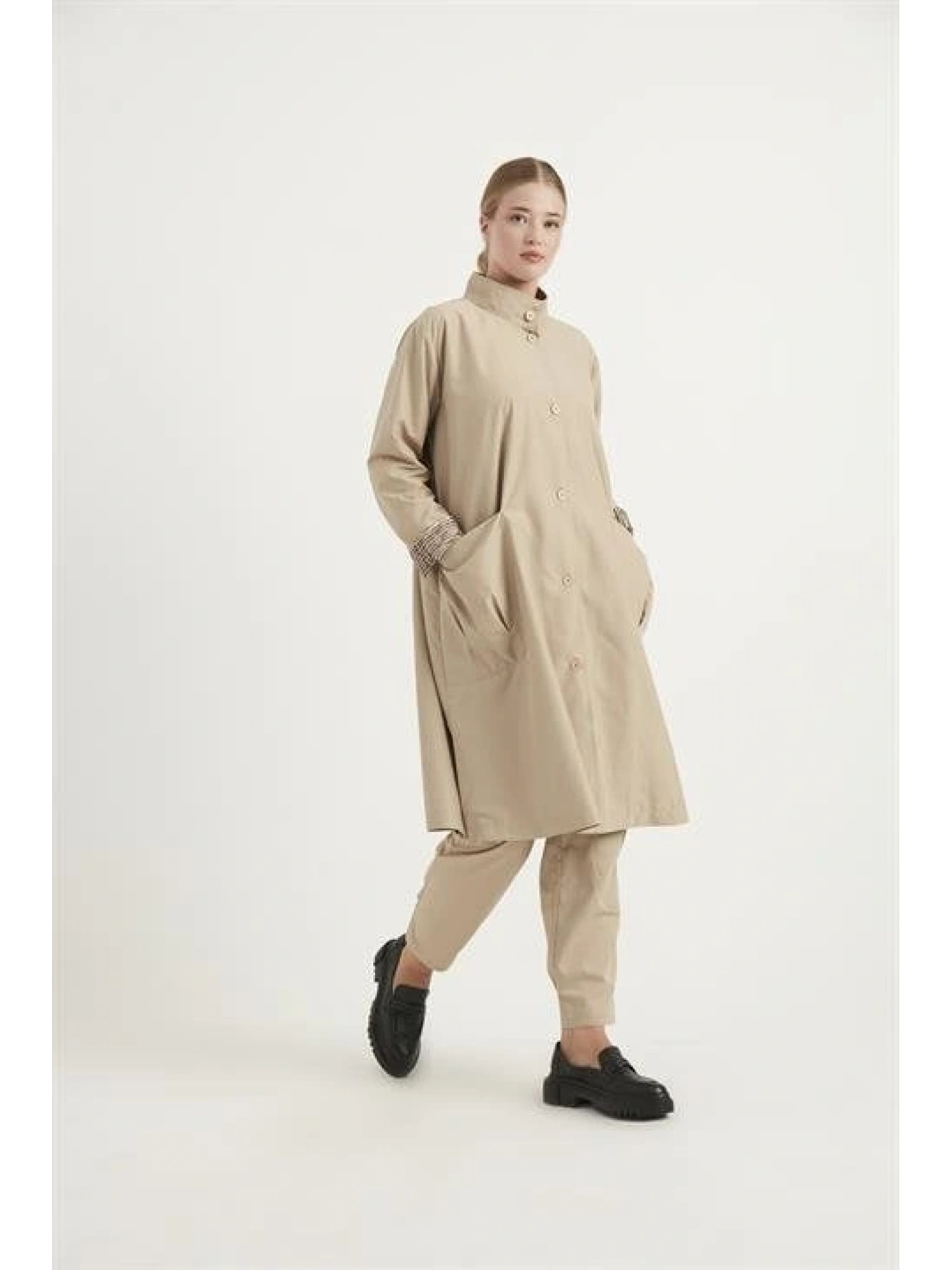 Almarwah Düğmeli Kap 404753