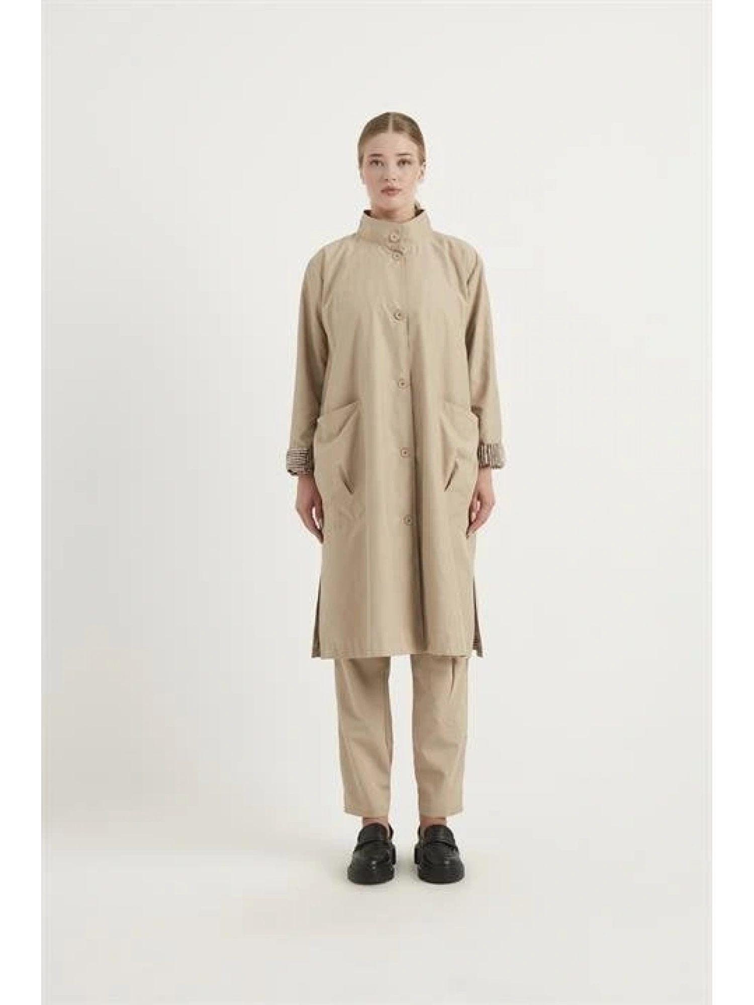 Almarwah Düğmeli Kap 404753