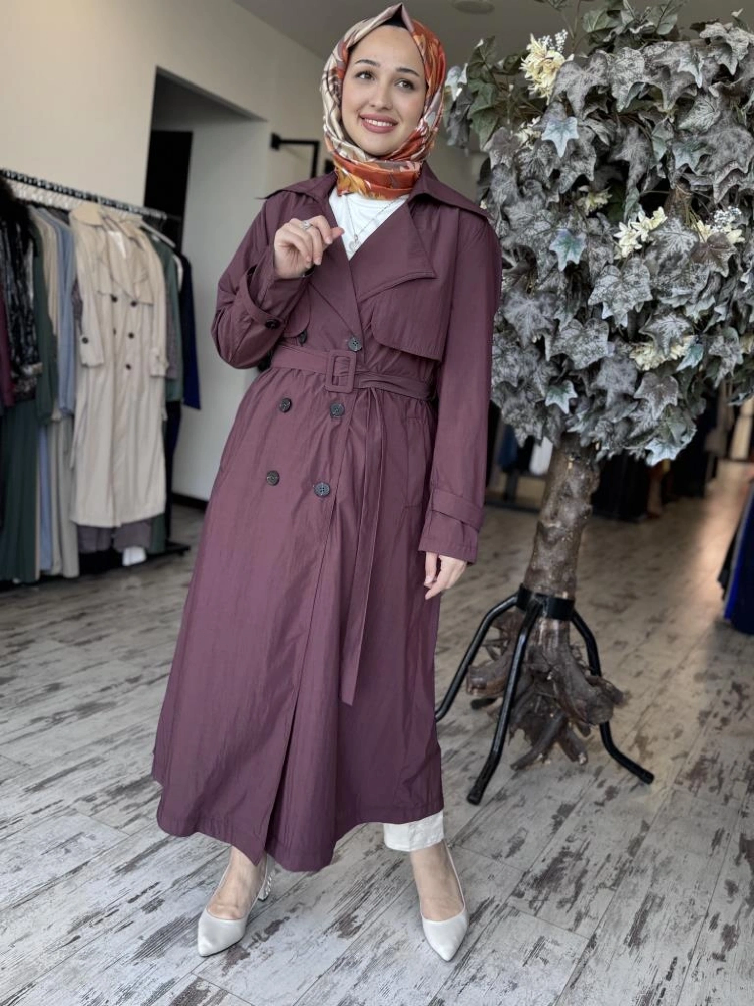 Almarwah Kruvaze Yaka Cepli Kap 404933