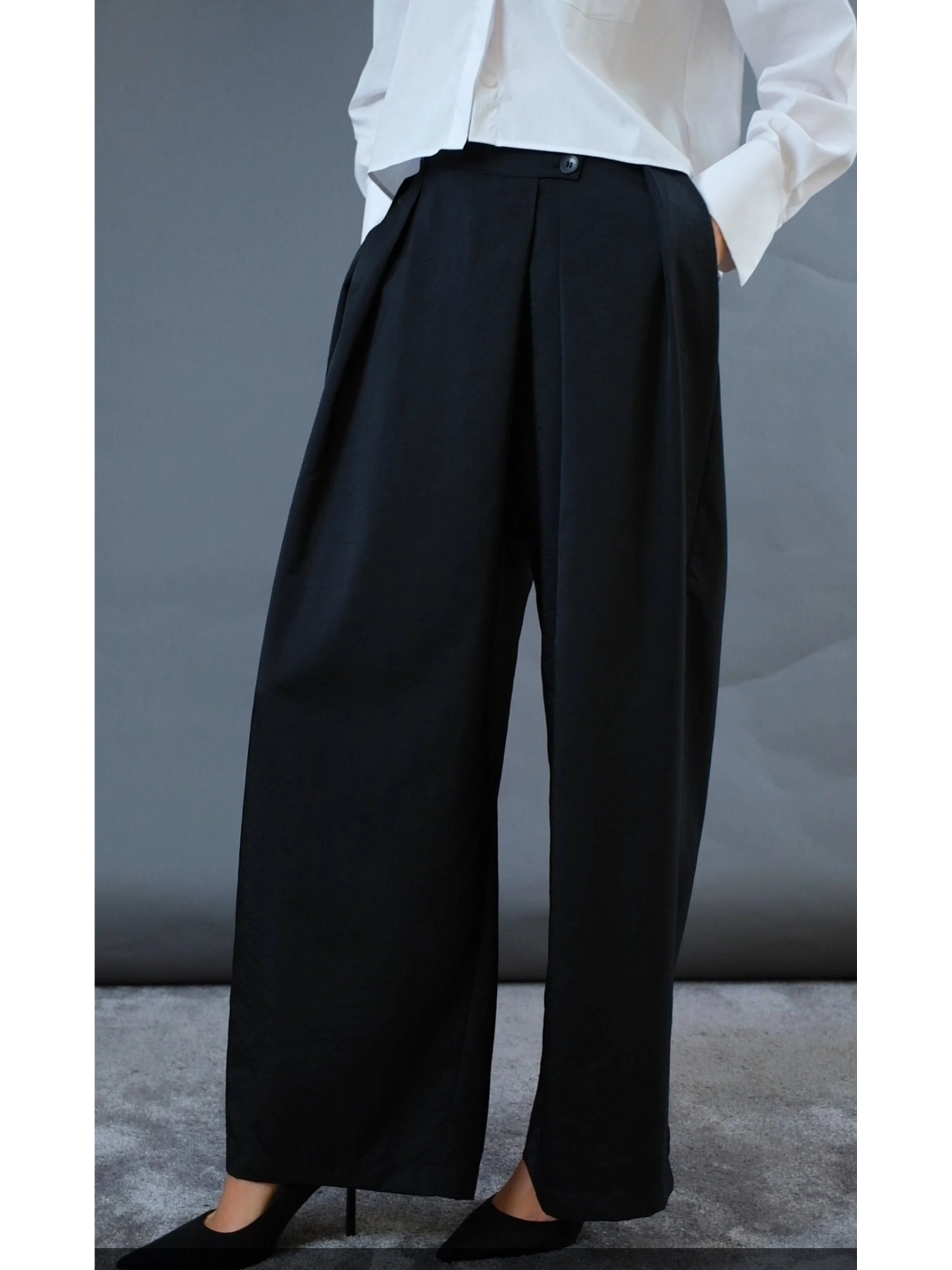 Almarwah Önü Düğmeli Pantolon 606056