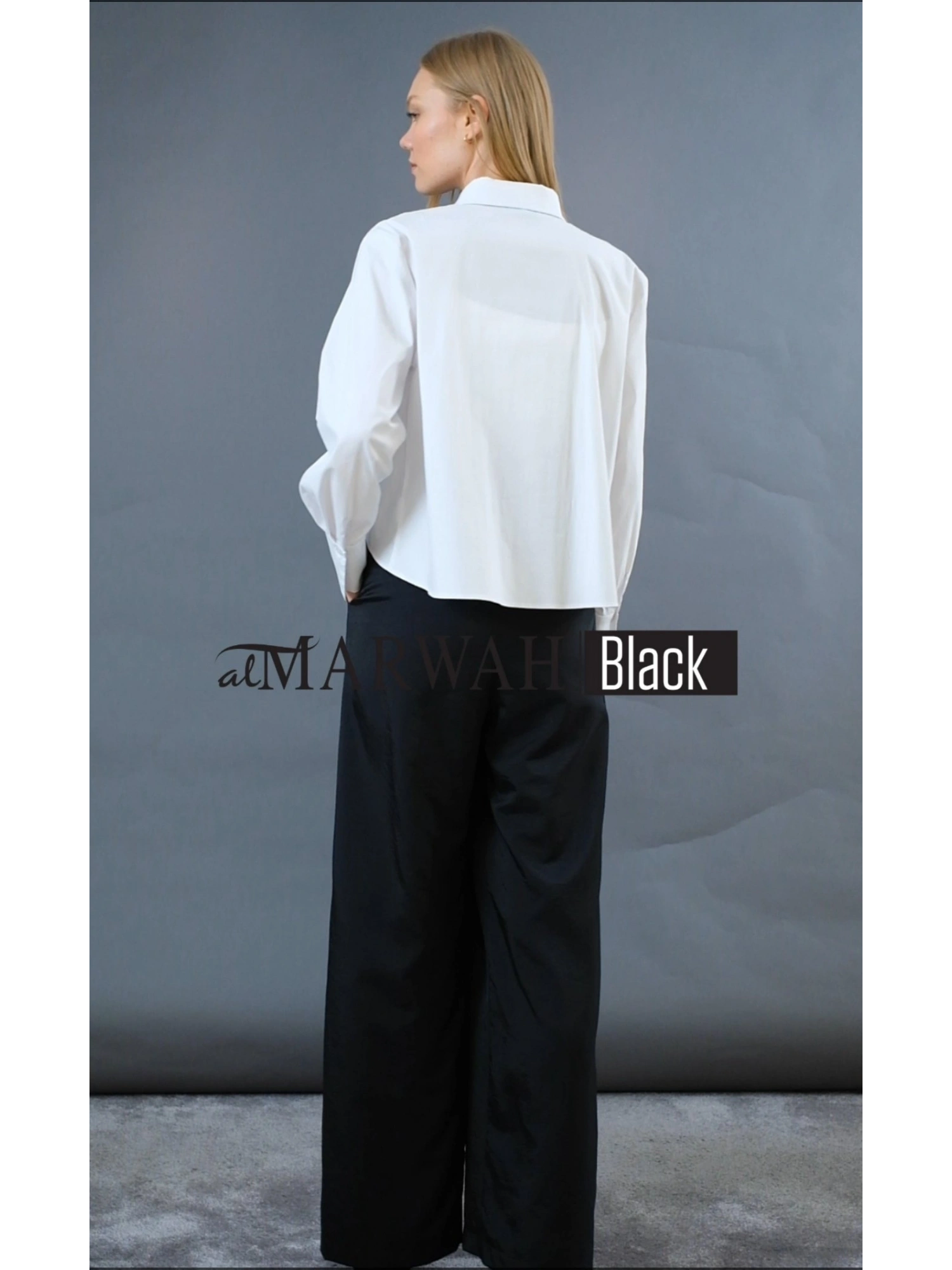 Almarwah Önü Düğmeli Pantolon 606056