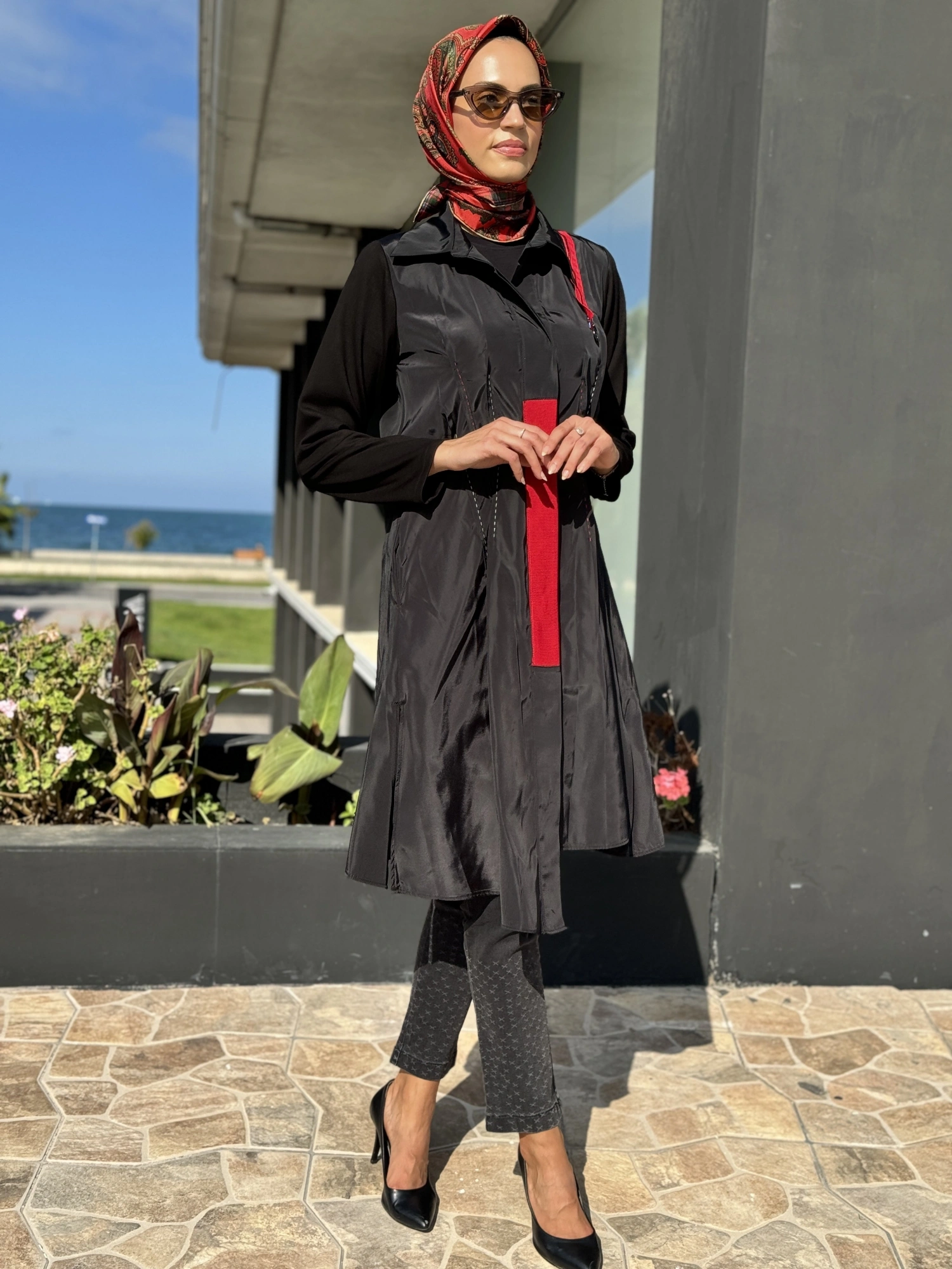 Almarwah Paraşüt Kumaş Maxi Boy Spor Gömlek 101972