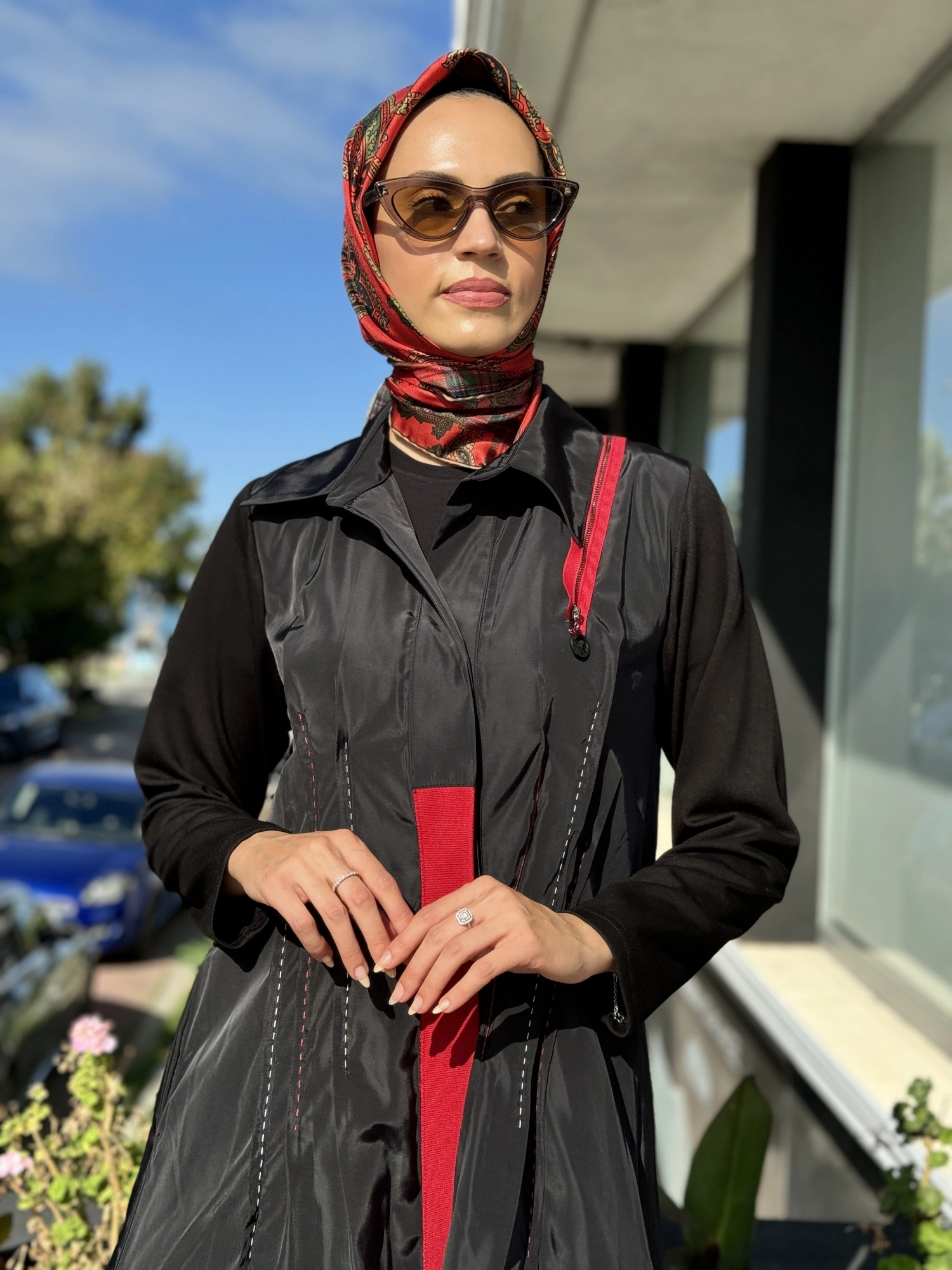 Almarwah Paraşüt Kumaş Maxi Boy Spor Gömlek 101972