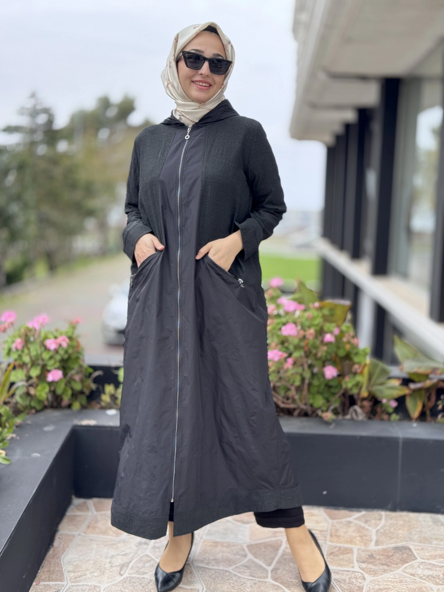 Almarwah Paraşüt Kumaş ve Fermuar Detaylı Kap 405003