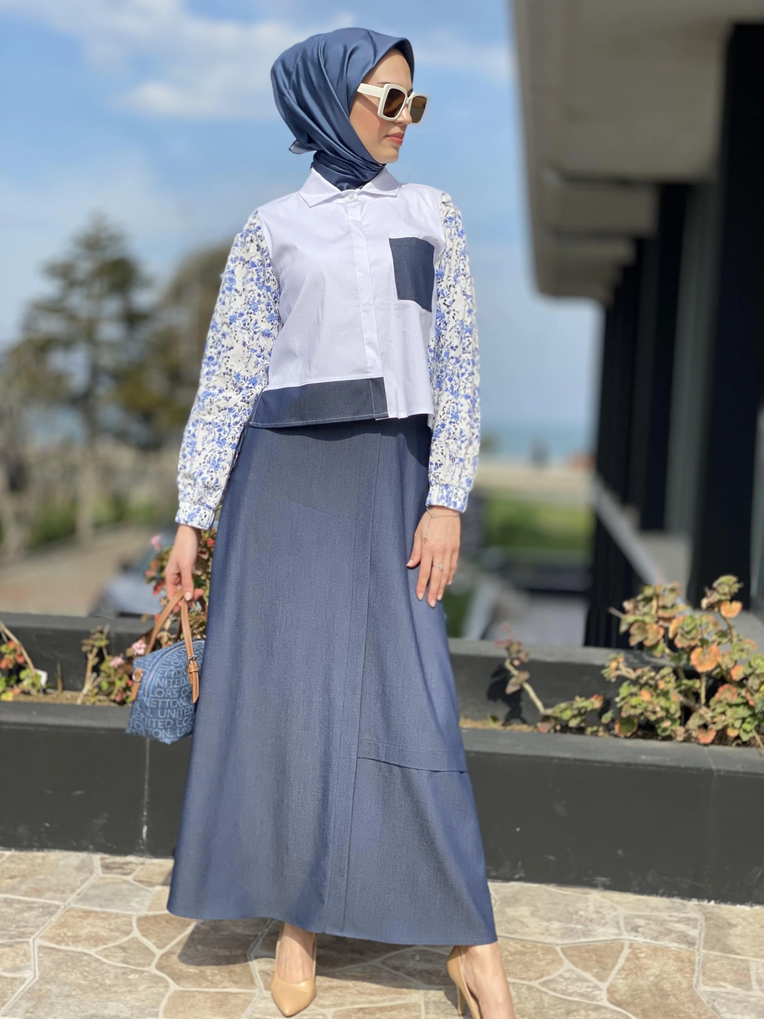 Almarwah Tencel Cepli Kot Etek 806430