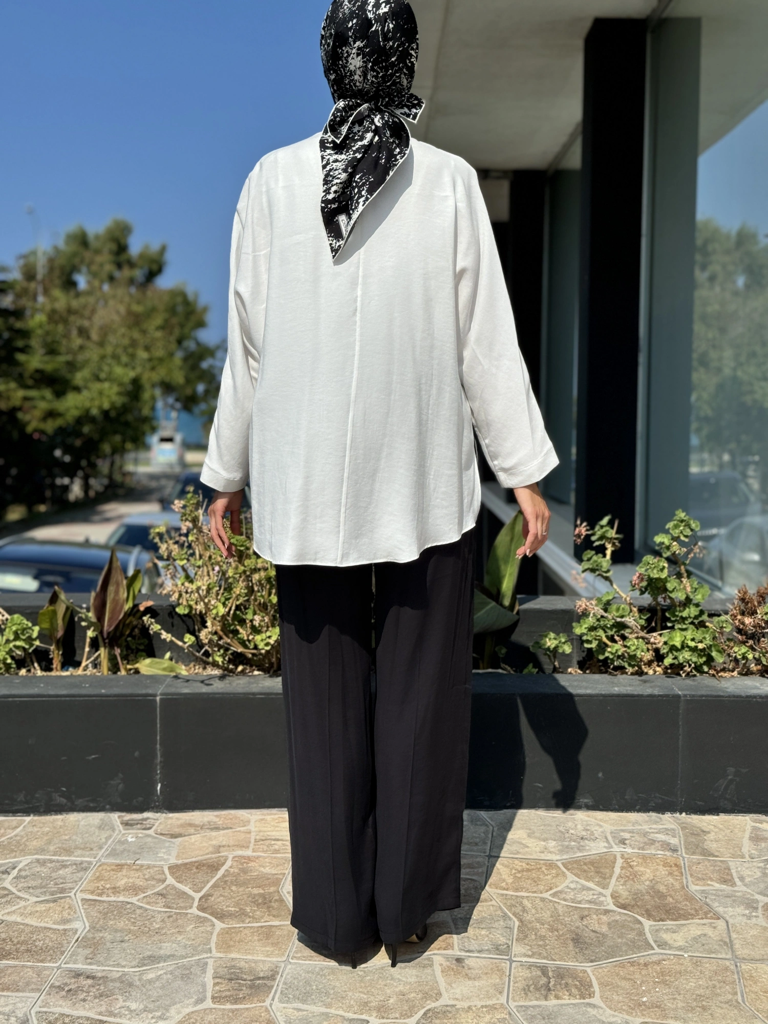 Almarwah Tencel Yarasa Kol Gömlek 101977