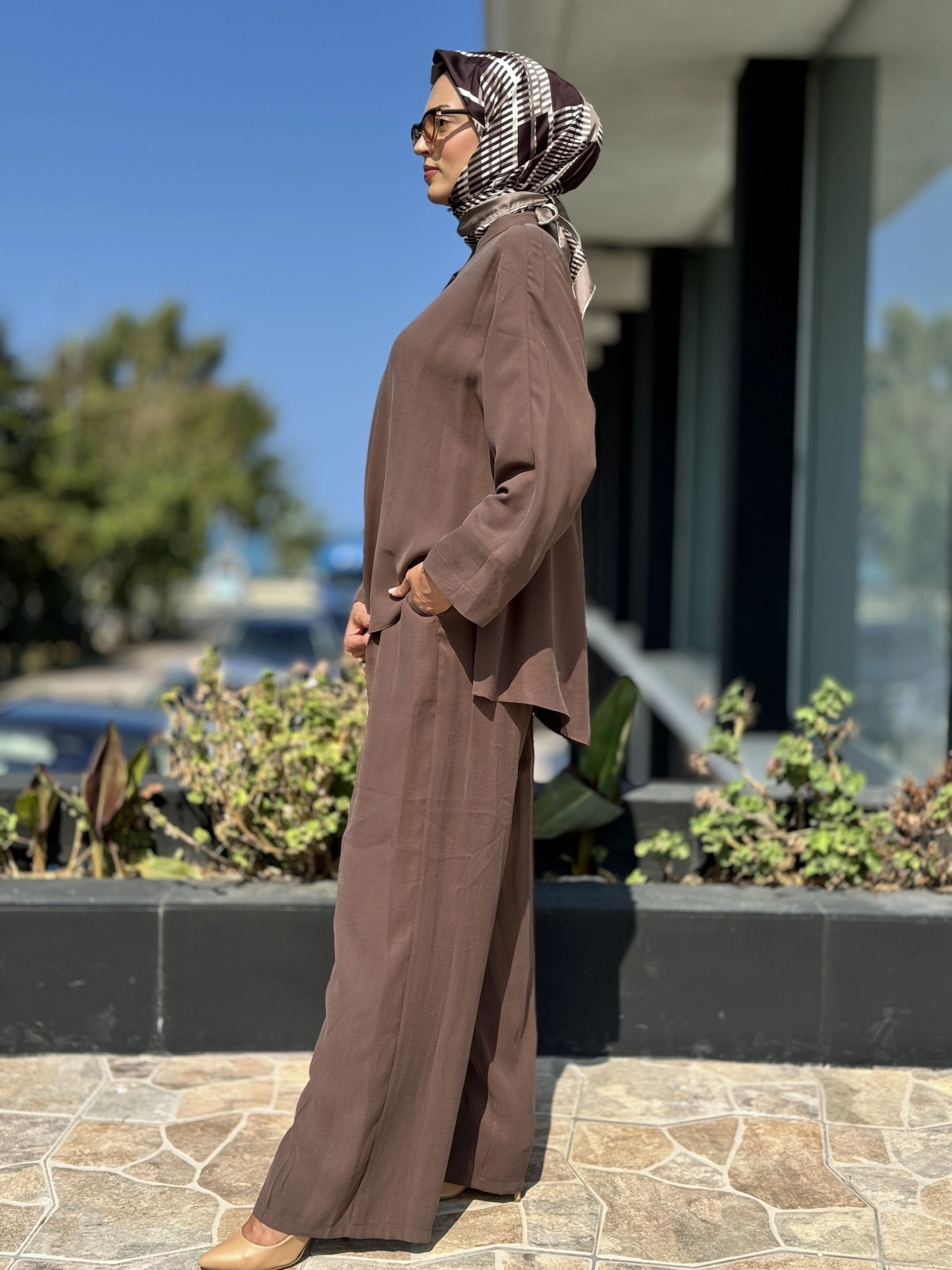 Almarwah Tencel Yarasa Kol Gömlek 101977