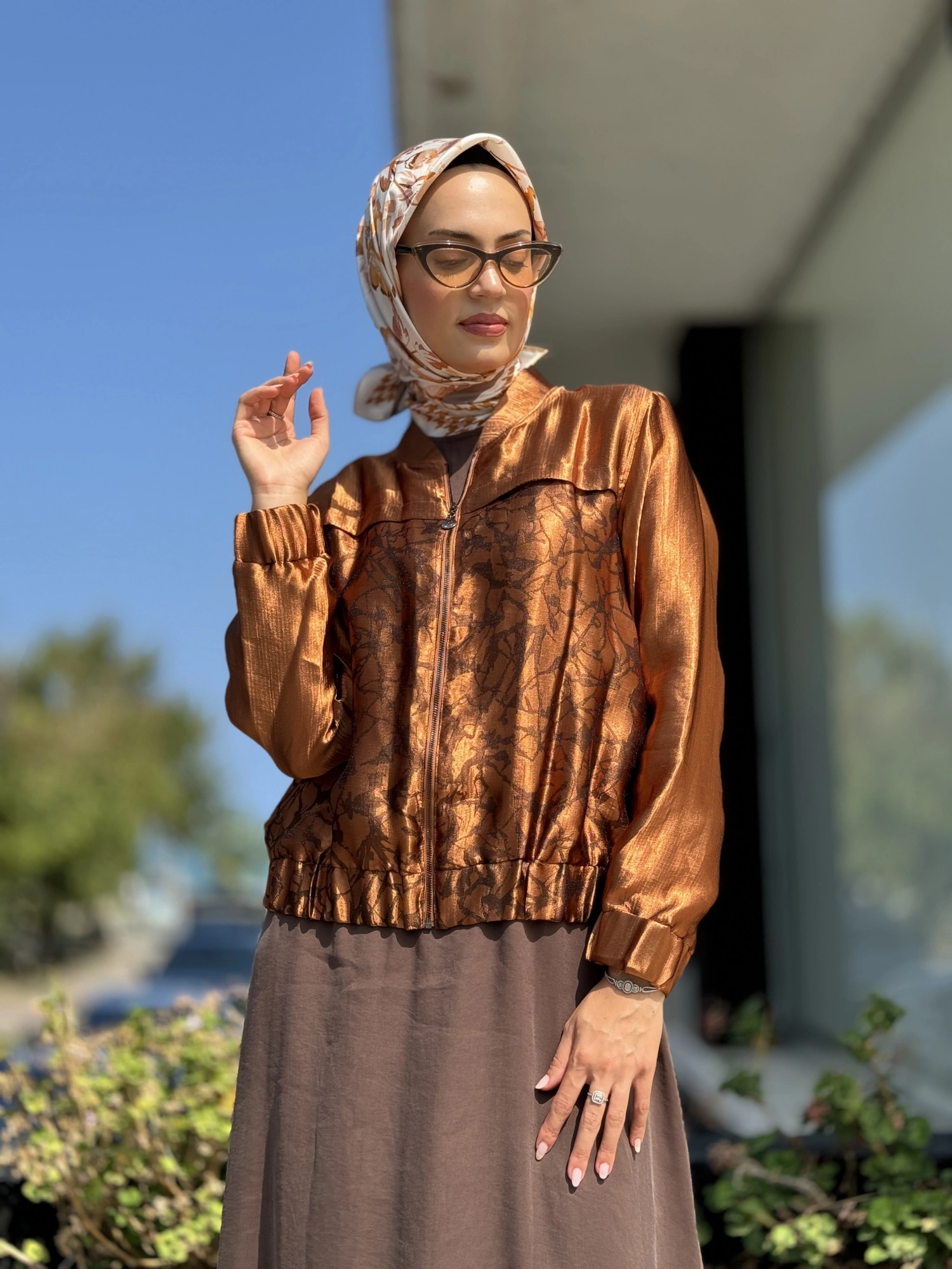 Almarwah Uzun Kollu Elbise Ceket İkili Takım 202648