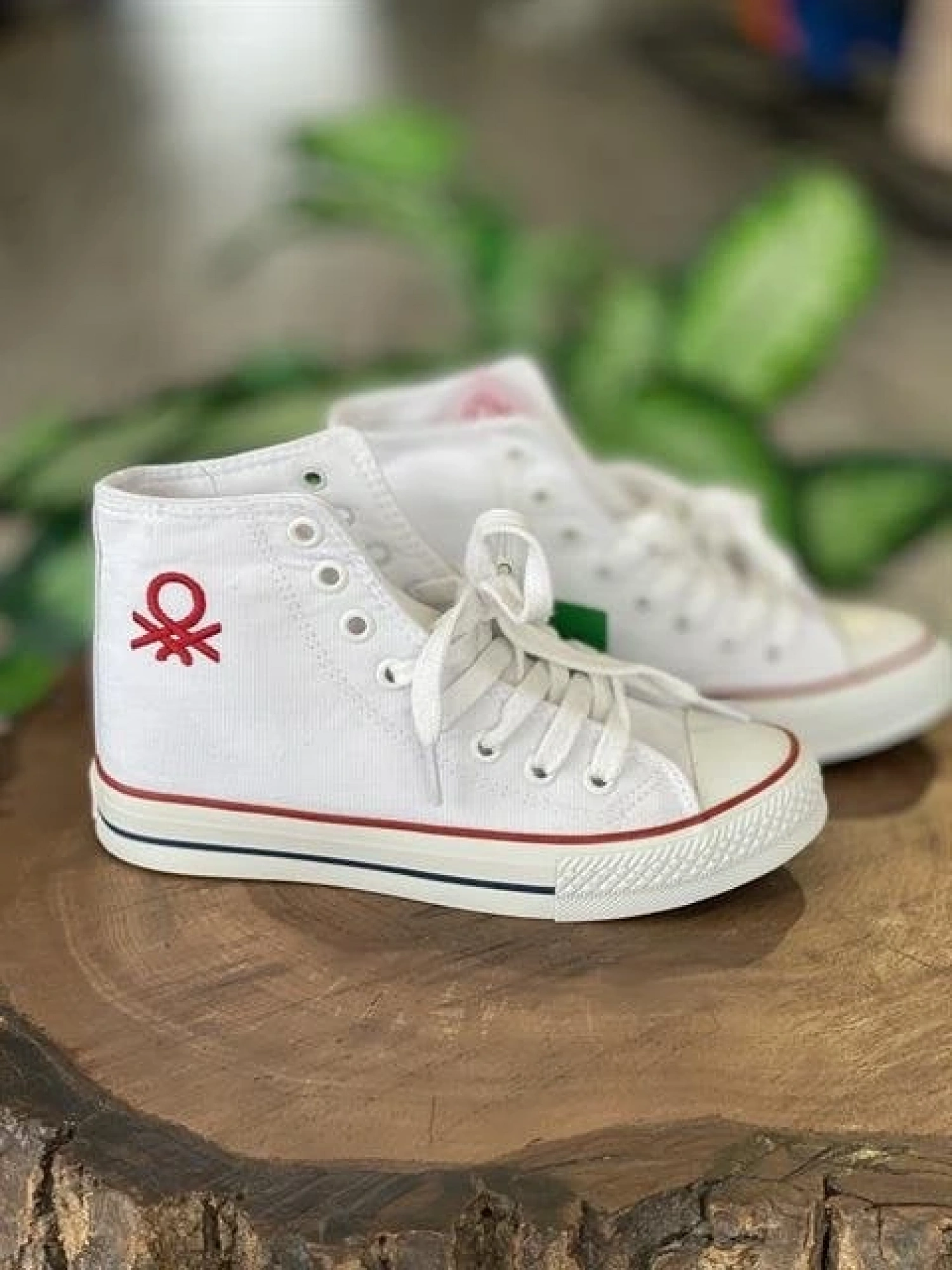 Benetton Beyaz Converse Spor Ayakkabı 30628