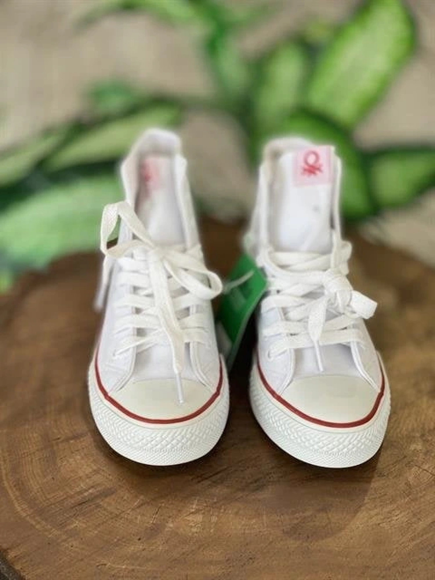 Benetton Beyaz Converse Spor Ayakkabı 30628