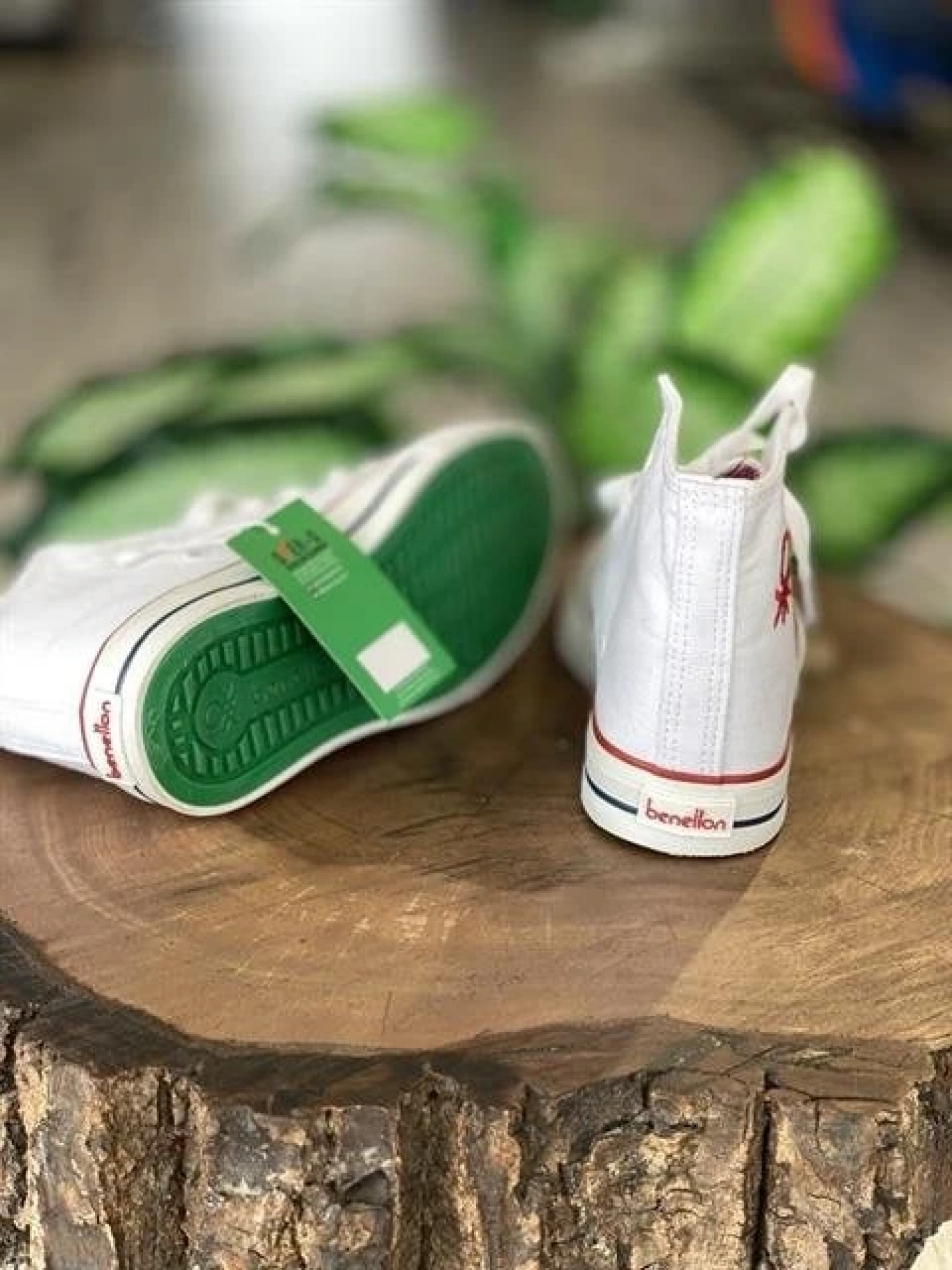 Benetton Beyaz Converse Spor Ayakkabı 30628