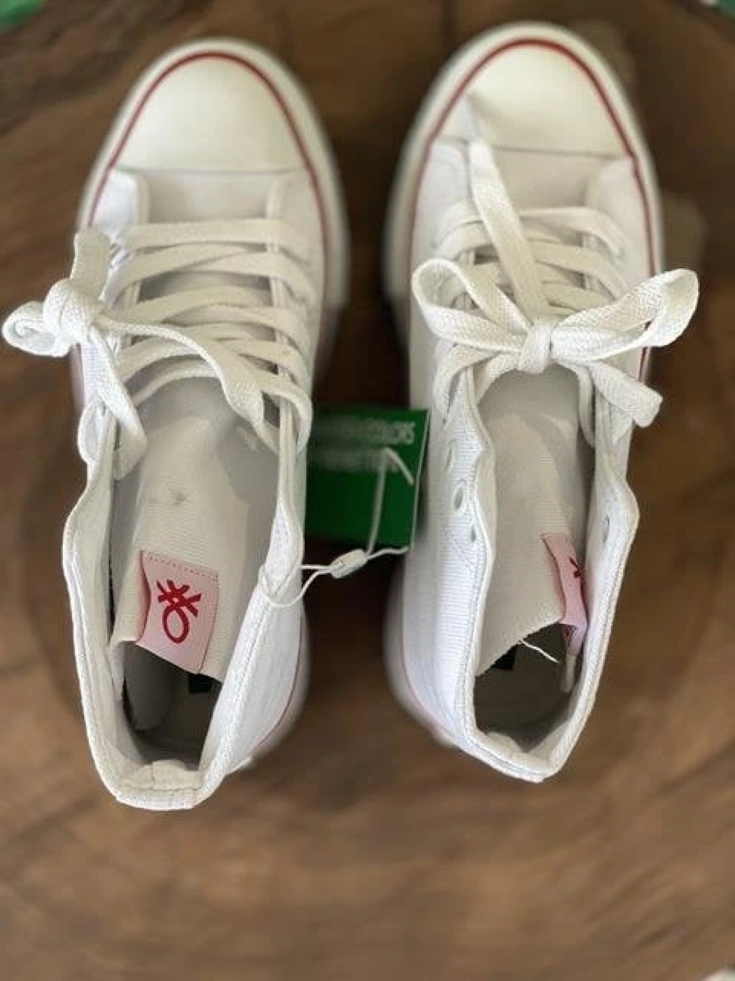 Benetton Beyaz Converse Spor Ayakkabı 30628