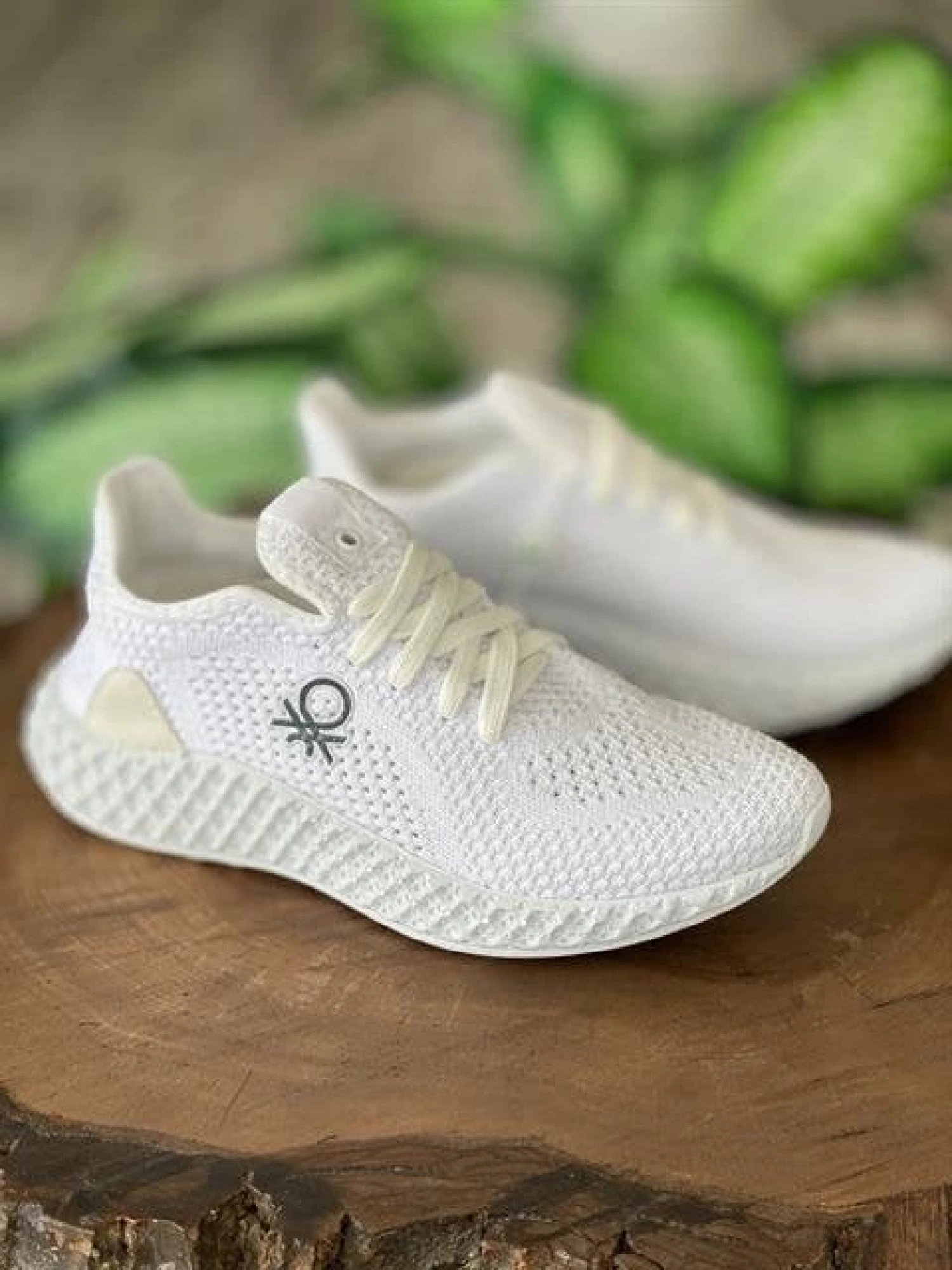 Benetton Beyaz Kadın Spor Ayakkabı BN30009