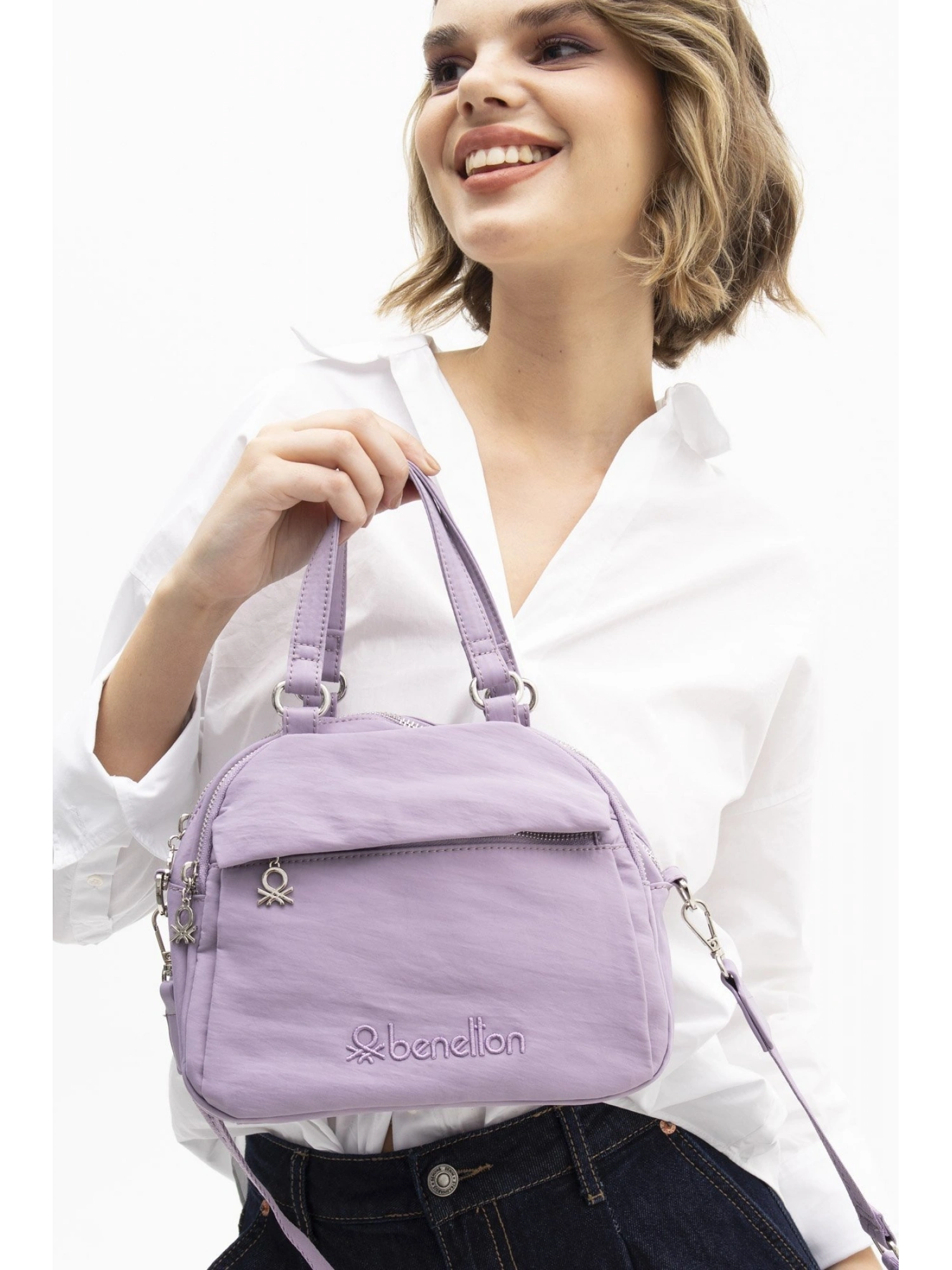 Benetton El Omuz Çantası BNT1193